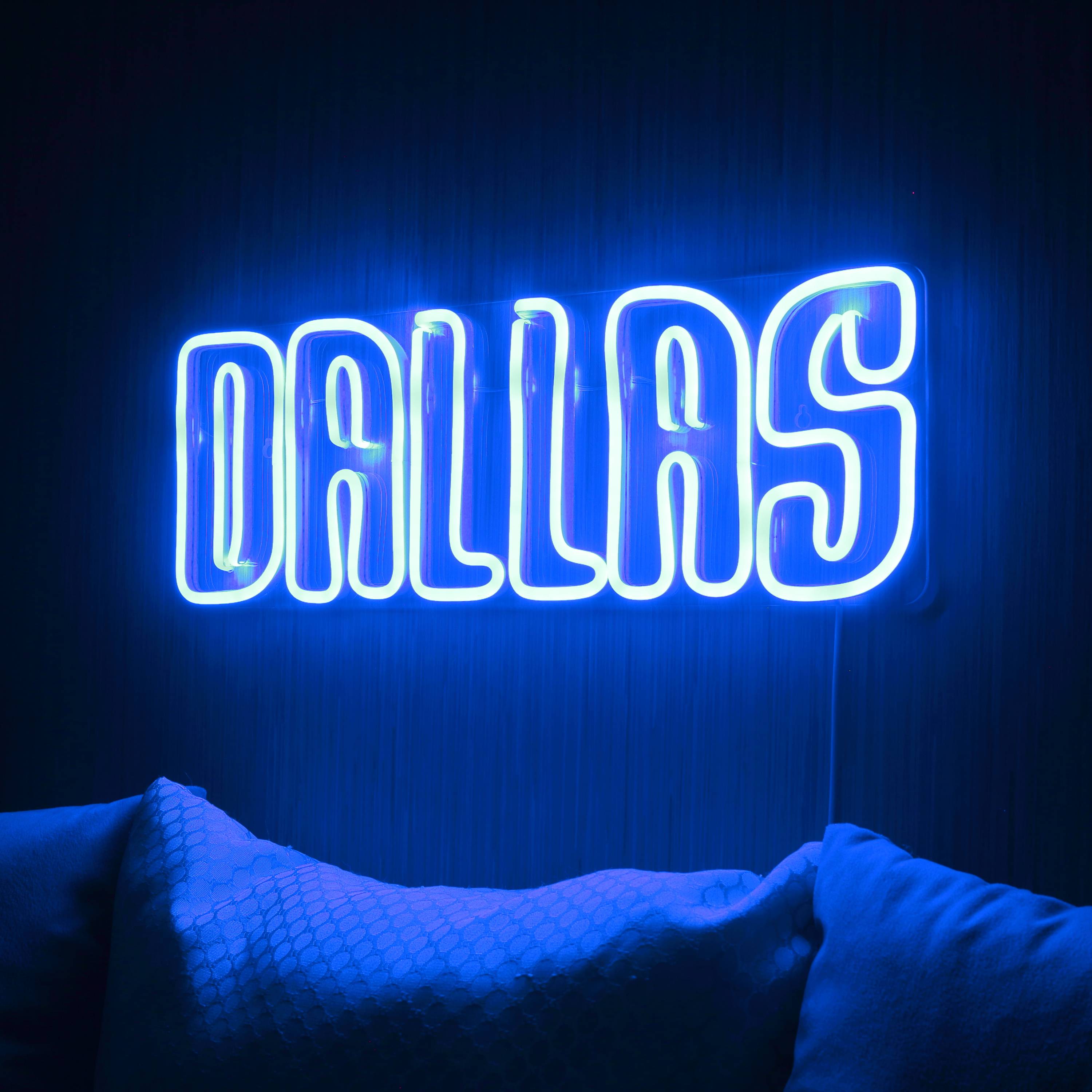 NHL Dallas Stars Large Flex Neon LED Sign
