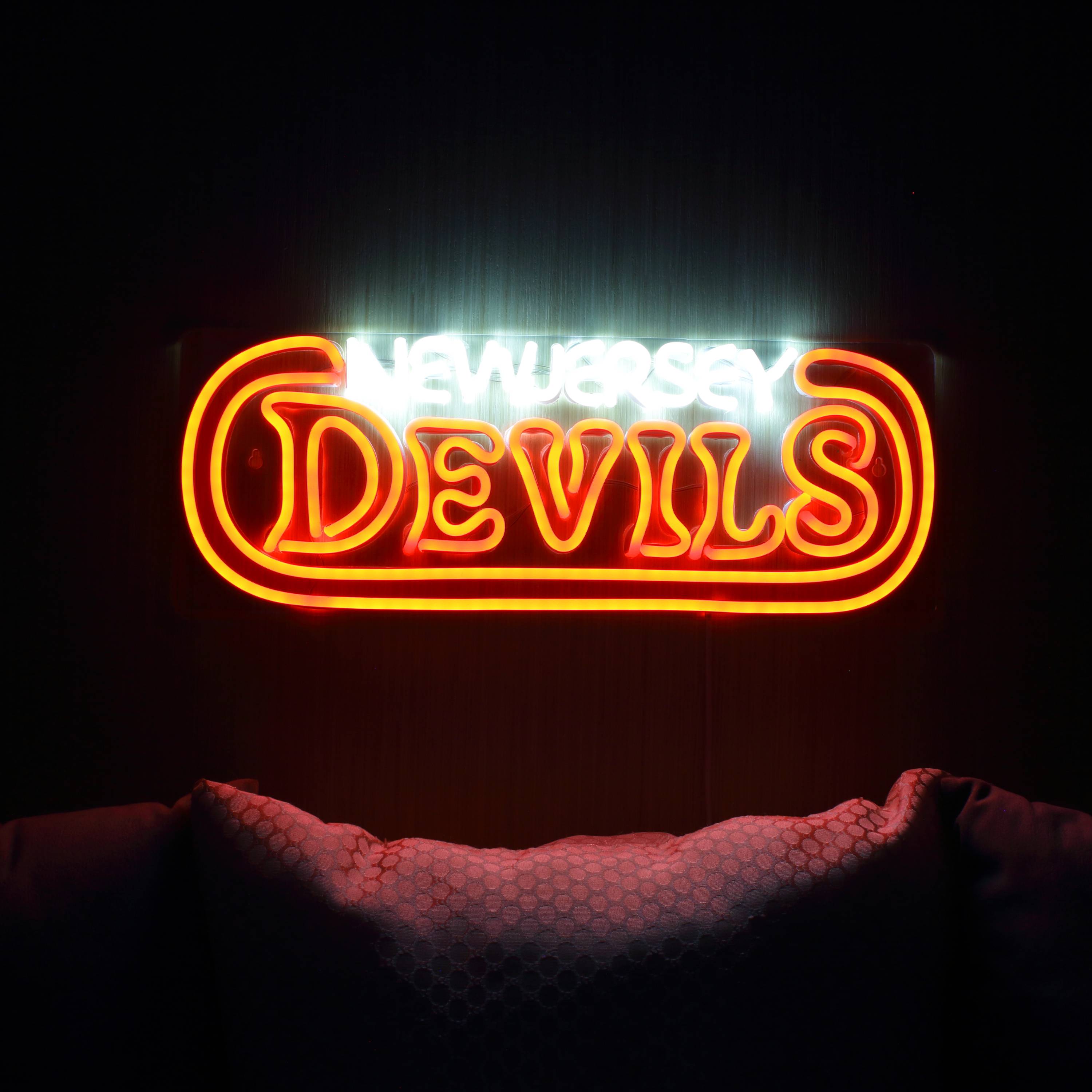 NHL New Jersey Devils Large Flex Neon LED Sign