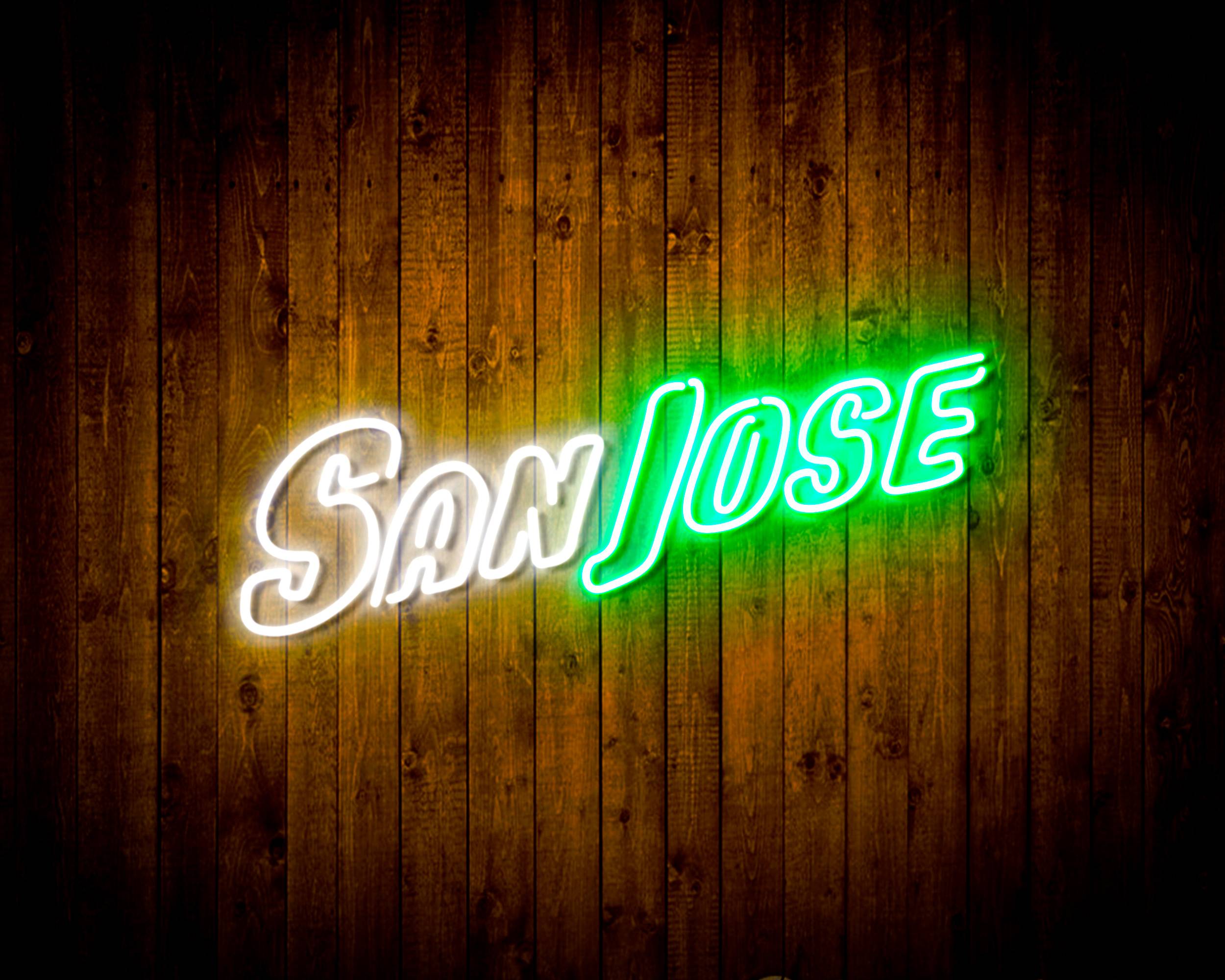 NHL San Jose Sharks Bar Neon Flex LED Sign