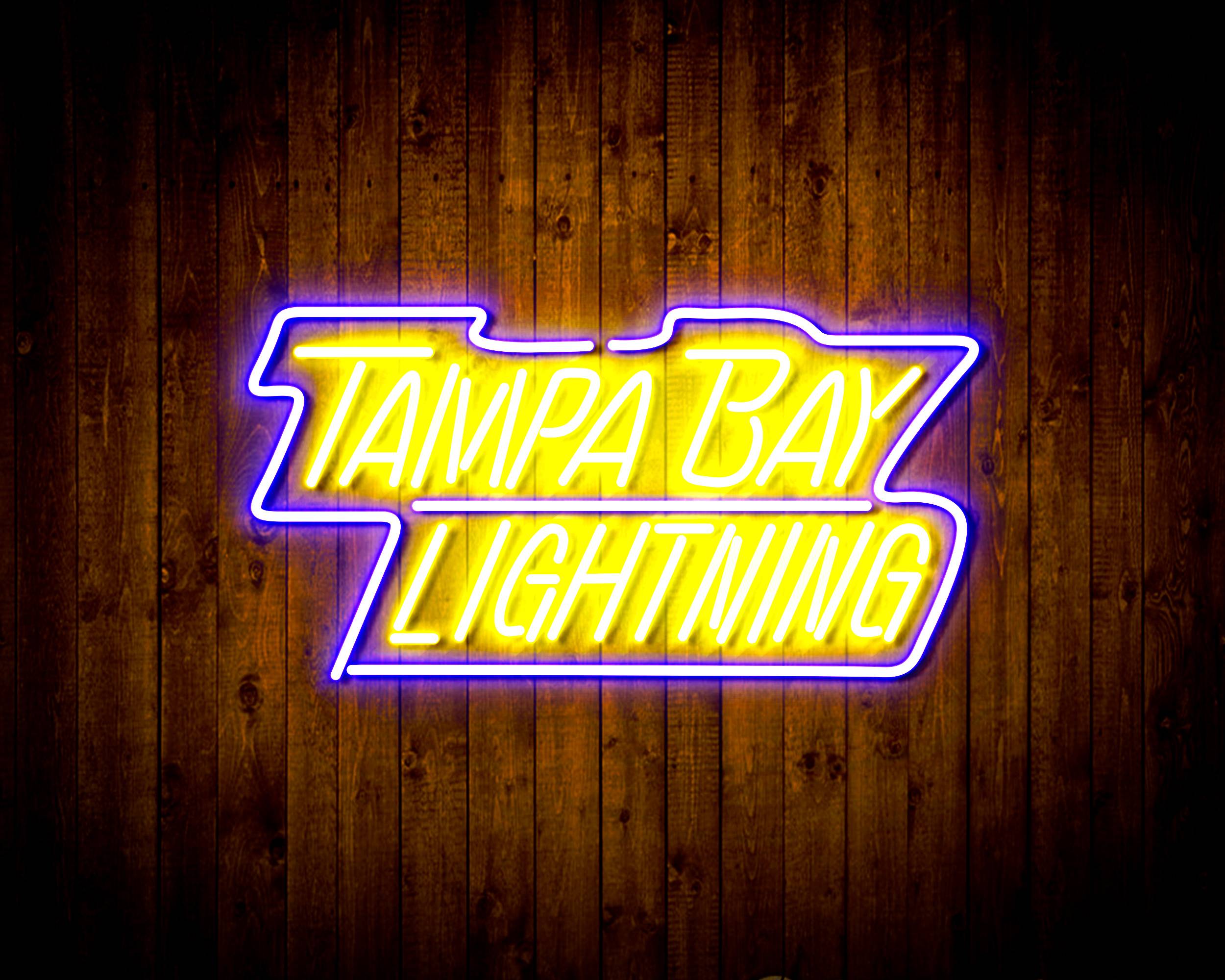 NHL Tampa Bay Lightning Bar Neon Flex LED Sign