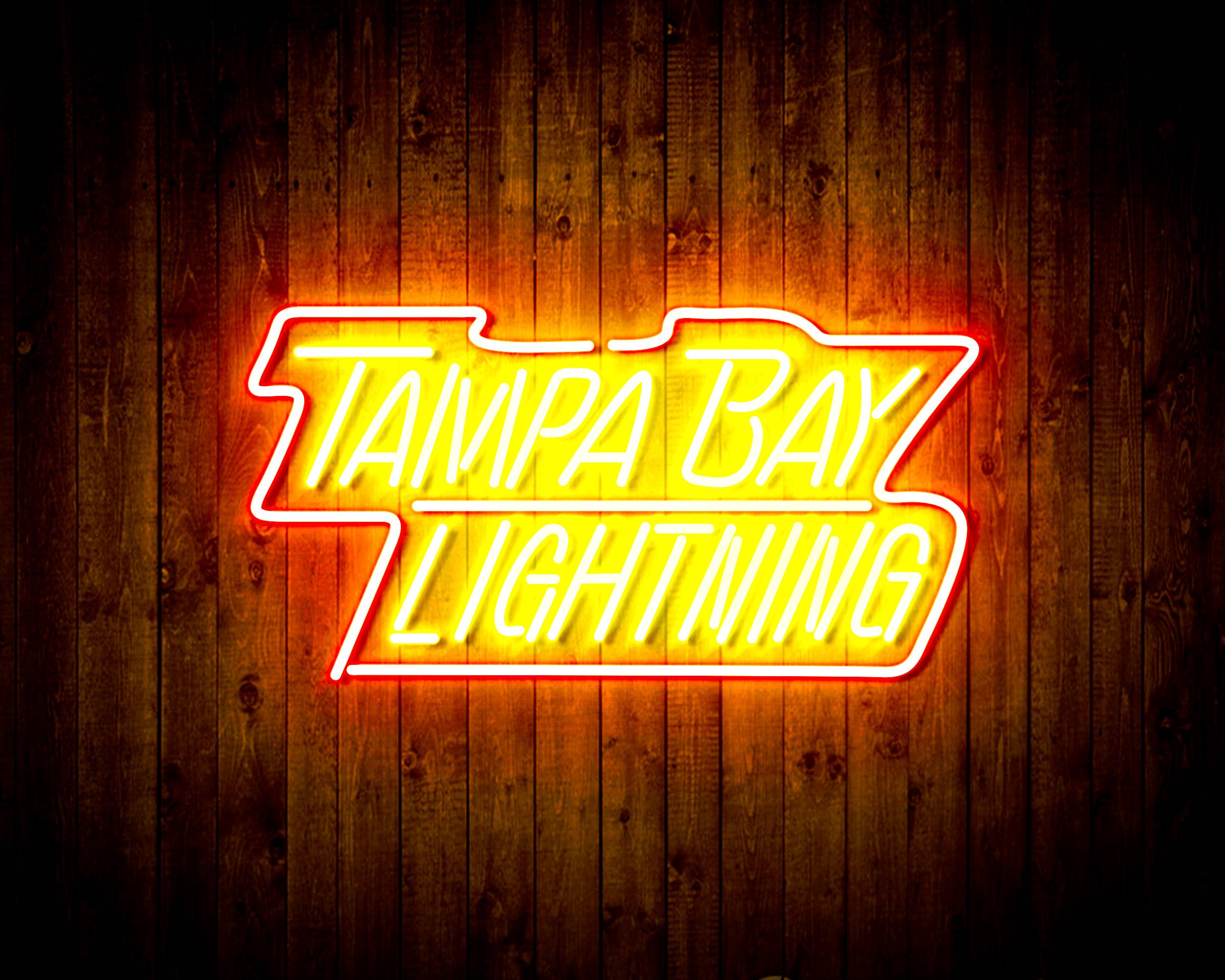 NHL Tampa Bay Lightning Bar Neon Flex LED Sign