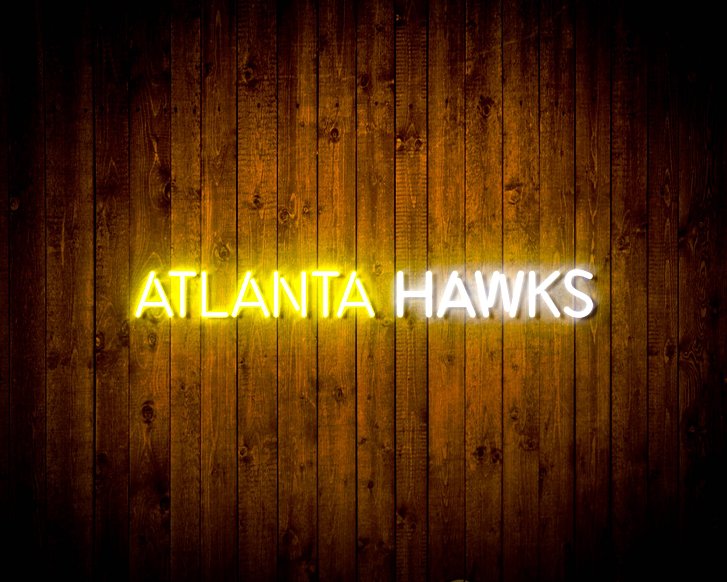 NBA Atlanta Hawks Bar Neon Flex LED Sign