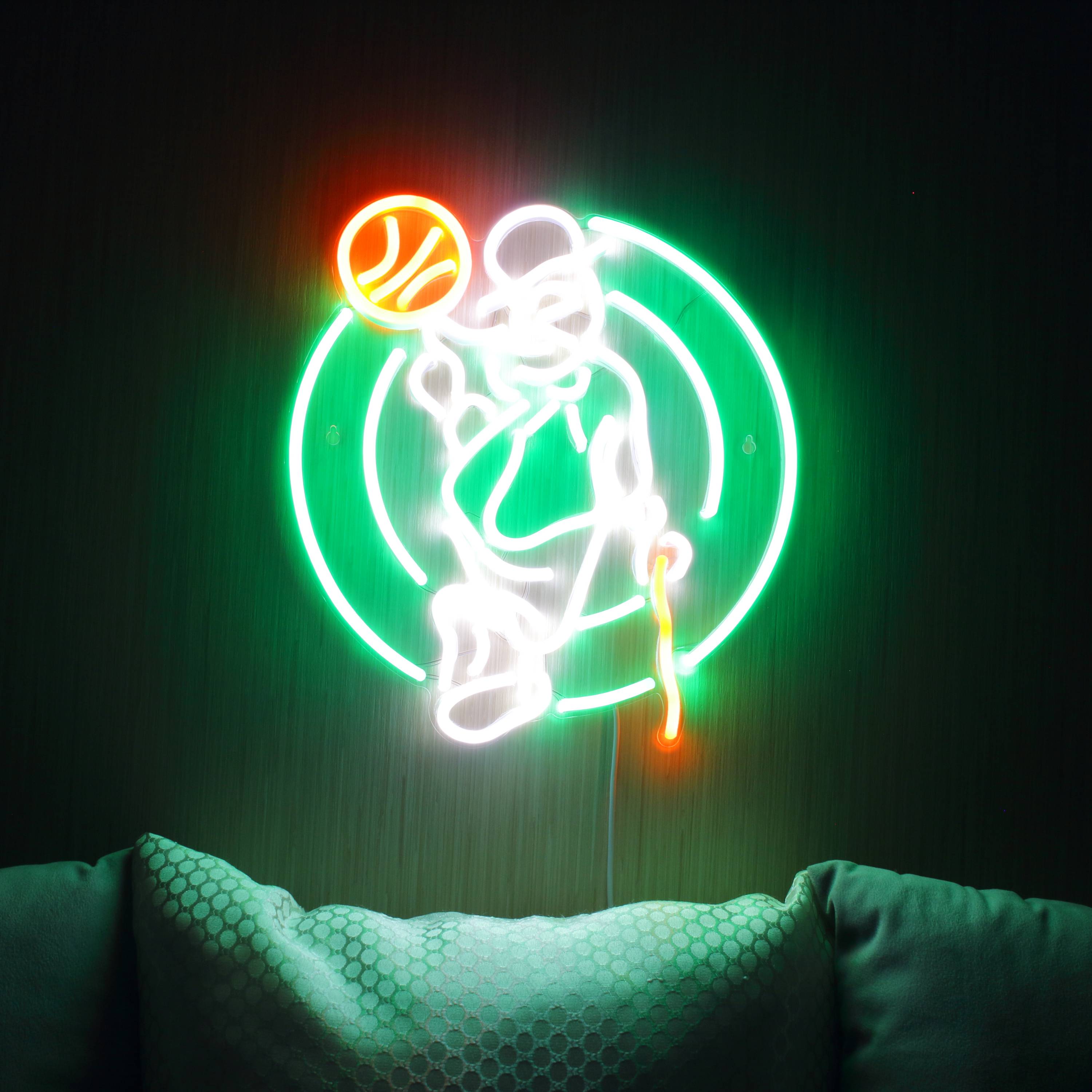 NBA Boston Celtics Large Flex Neon LED Sign