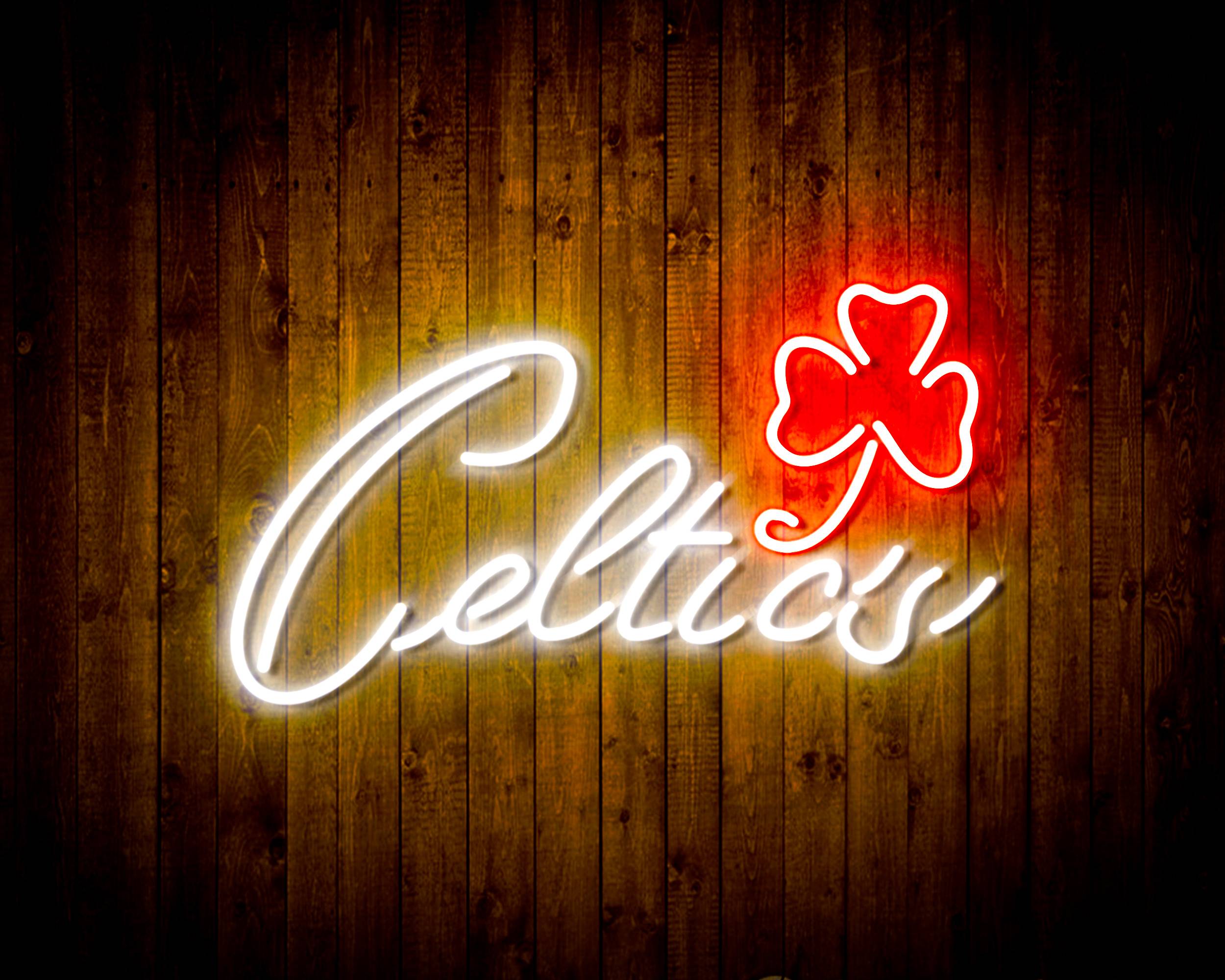 NBA Boston Celtics Bar Neon Flex LED Sign