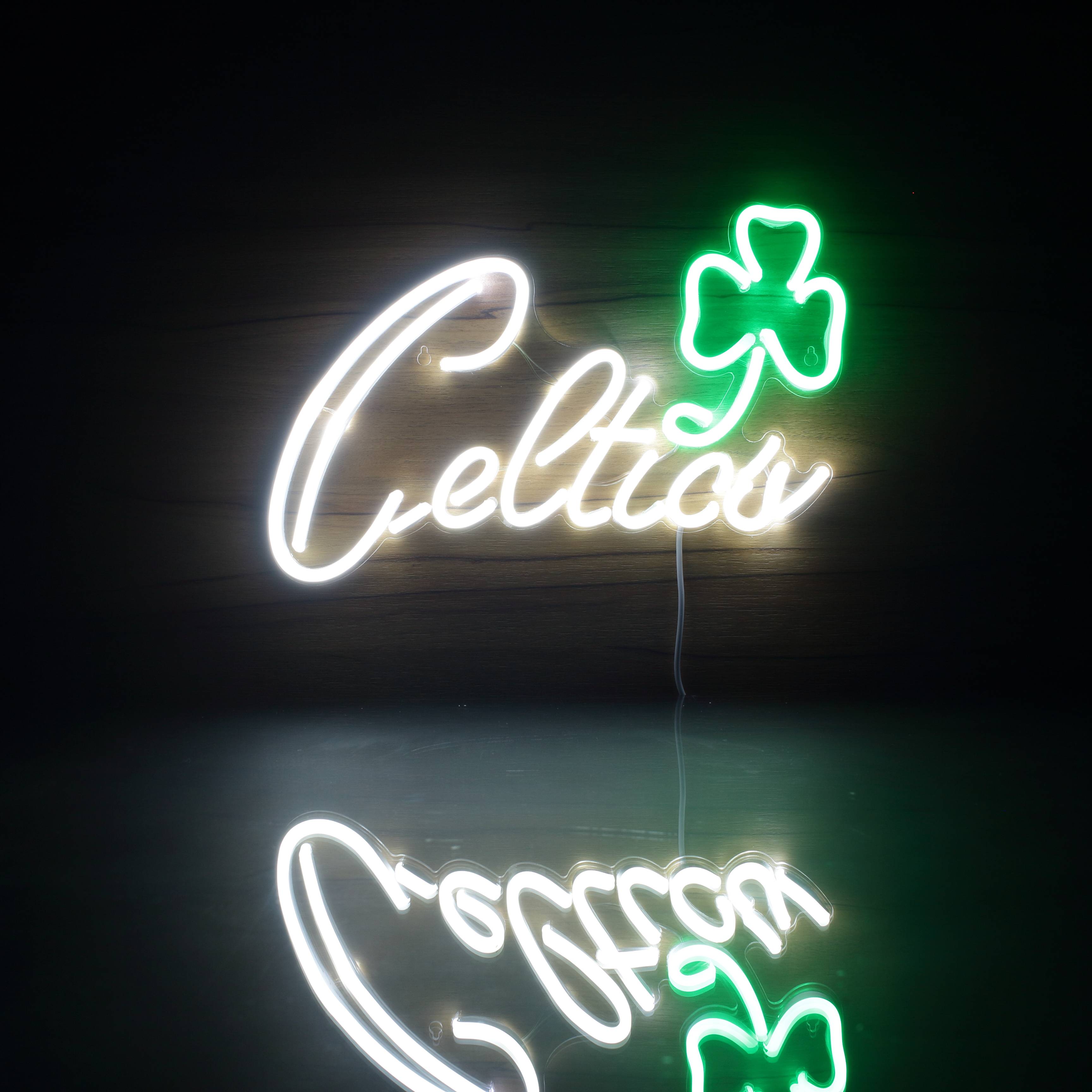 Boston Celtics Led Sign Lighted Wall Decor Glow in the Dark 