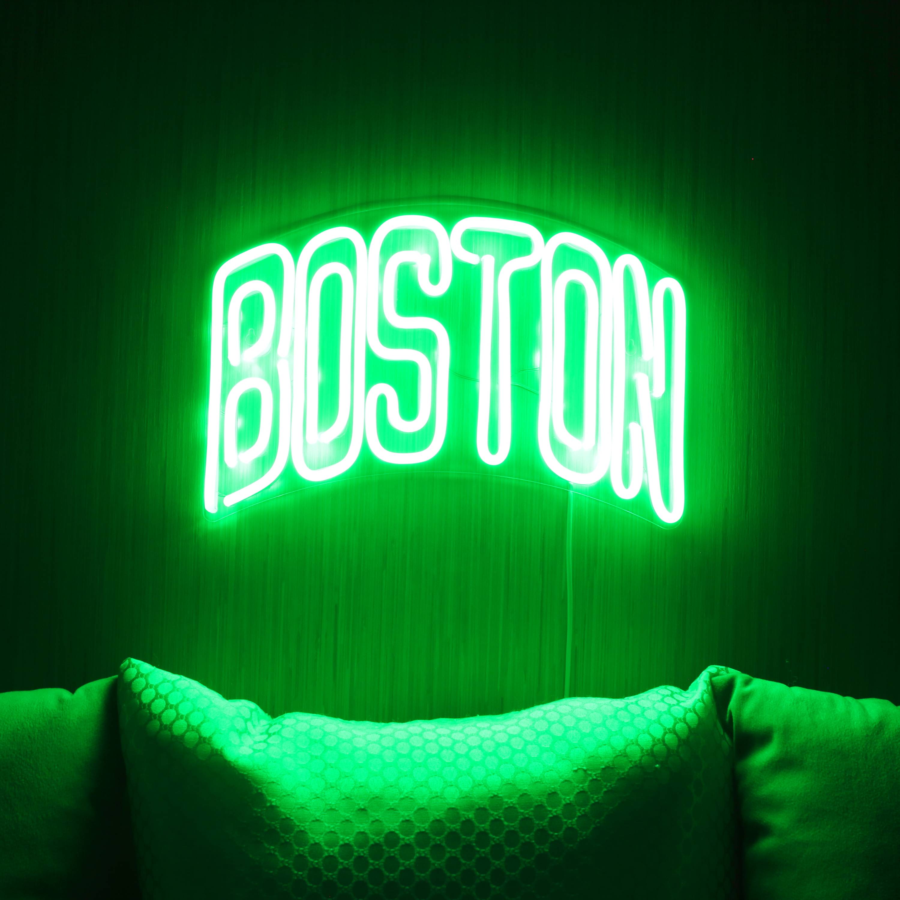 NBA Boston Celtics Large Flex Neon LED Sign