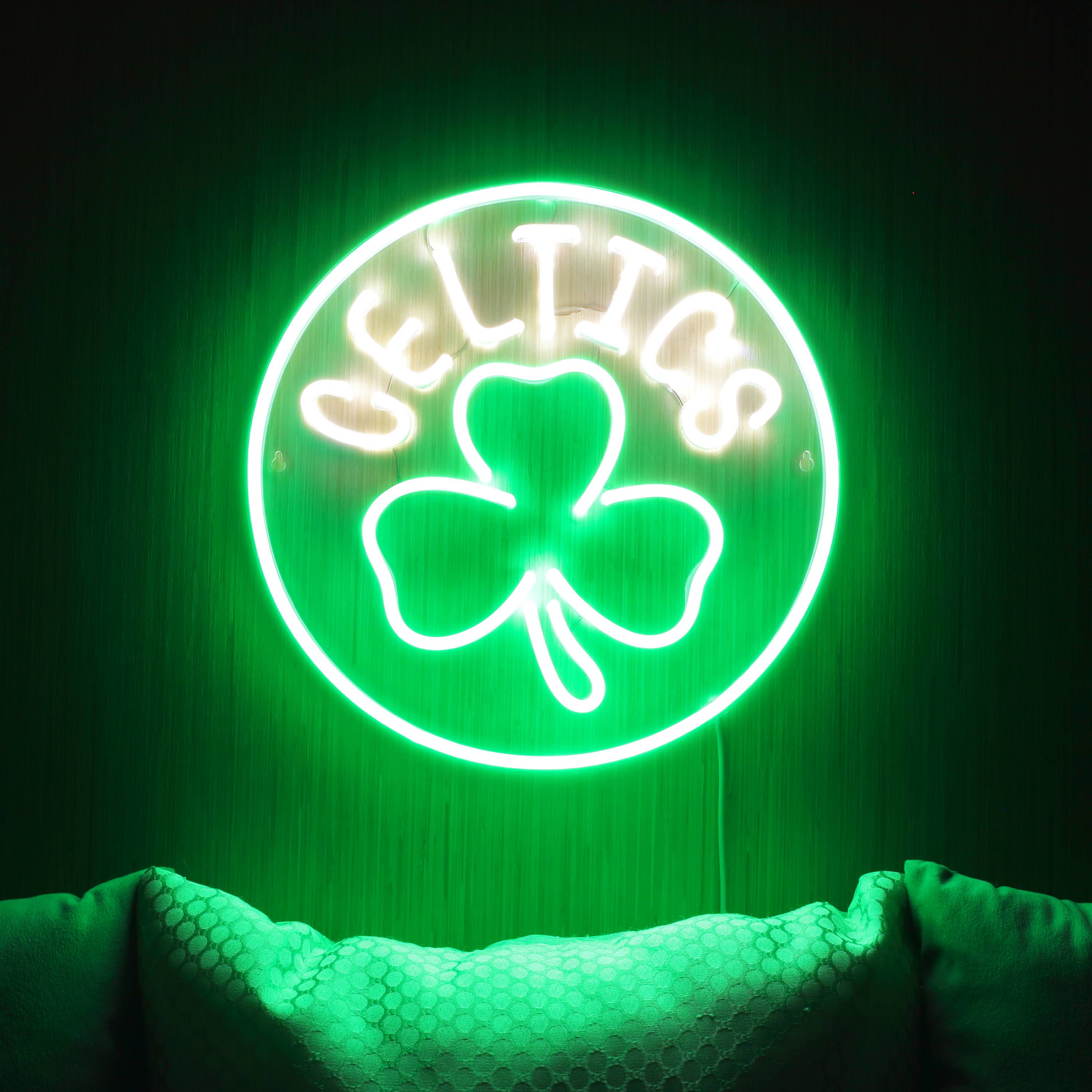 NBA Boston Celtics Large Flex Neon LED Sign