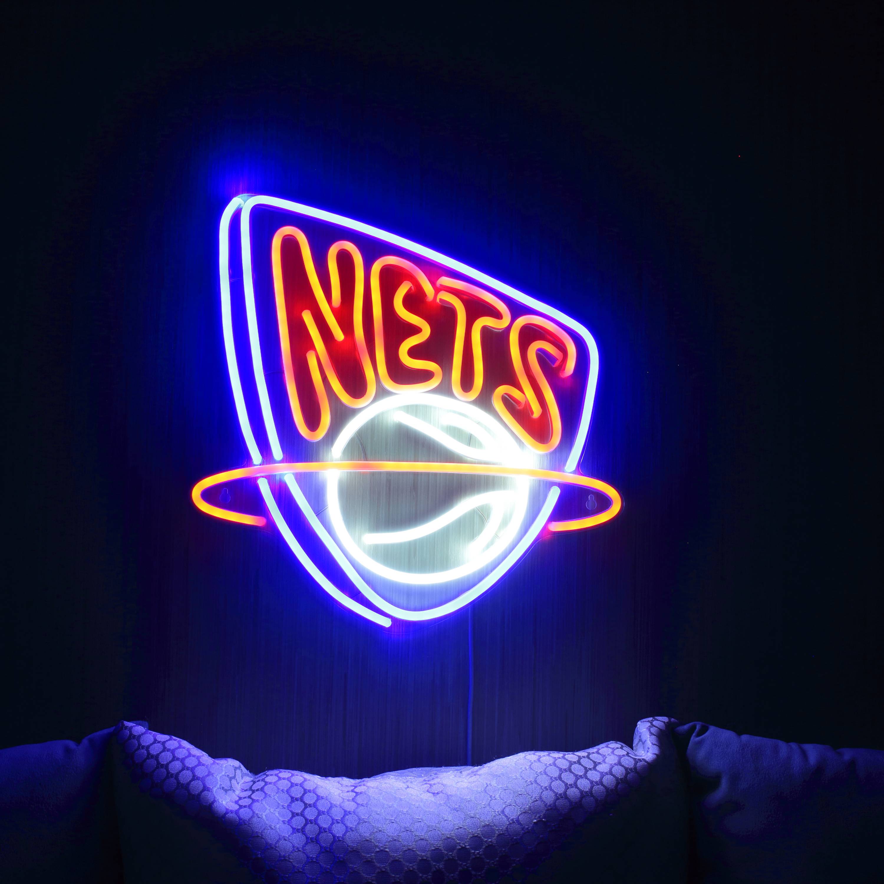 NBA Brooklyn Nets Large Flex Neon LED Sign