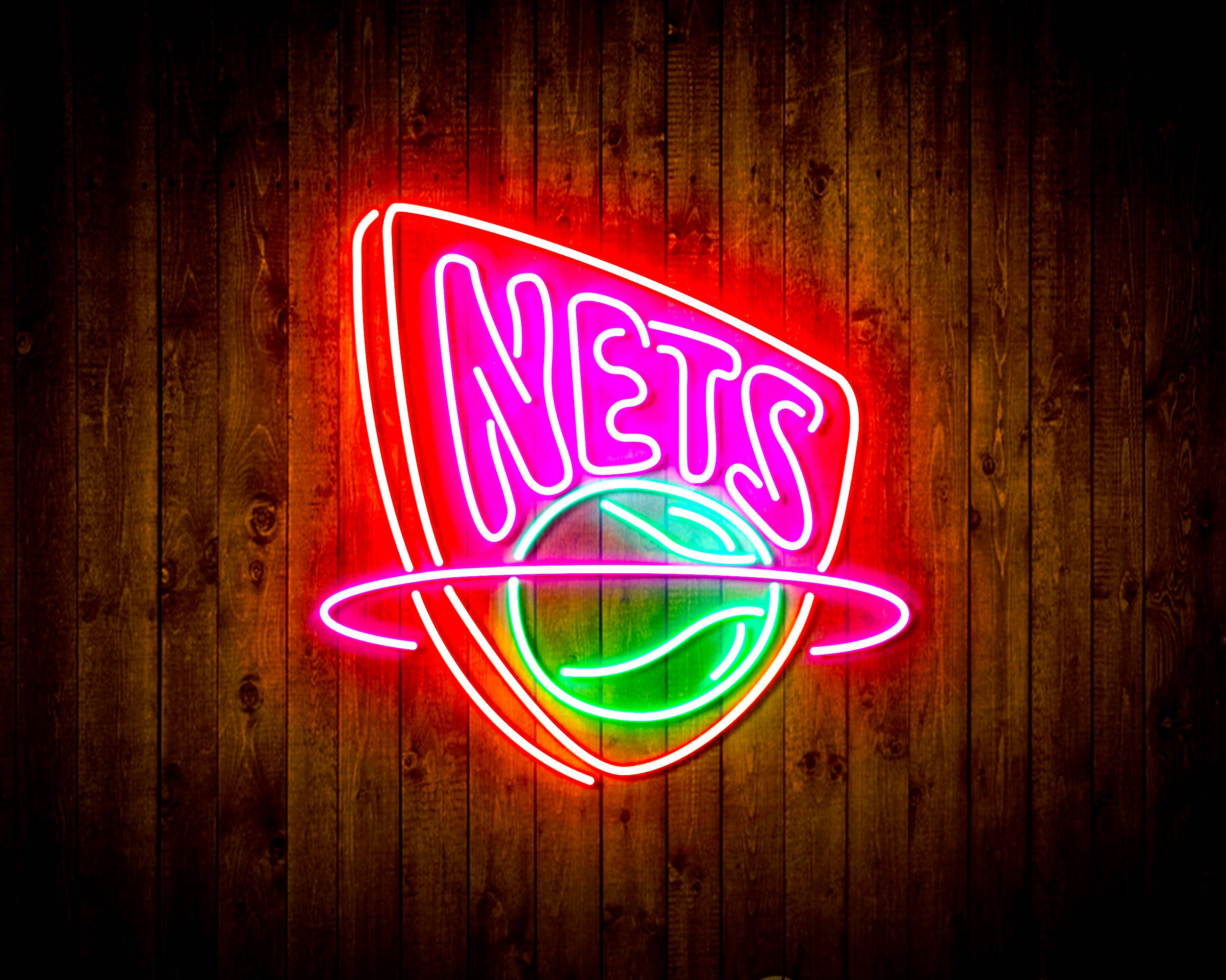 NBA Brooklyn Nets Bar Neon Flex LED Sign