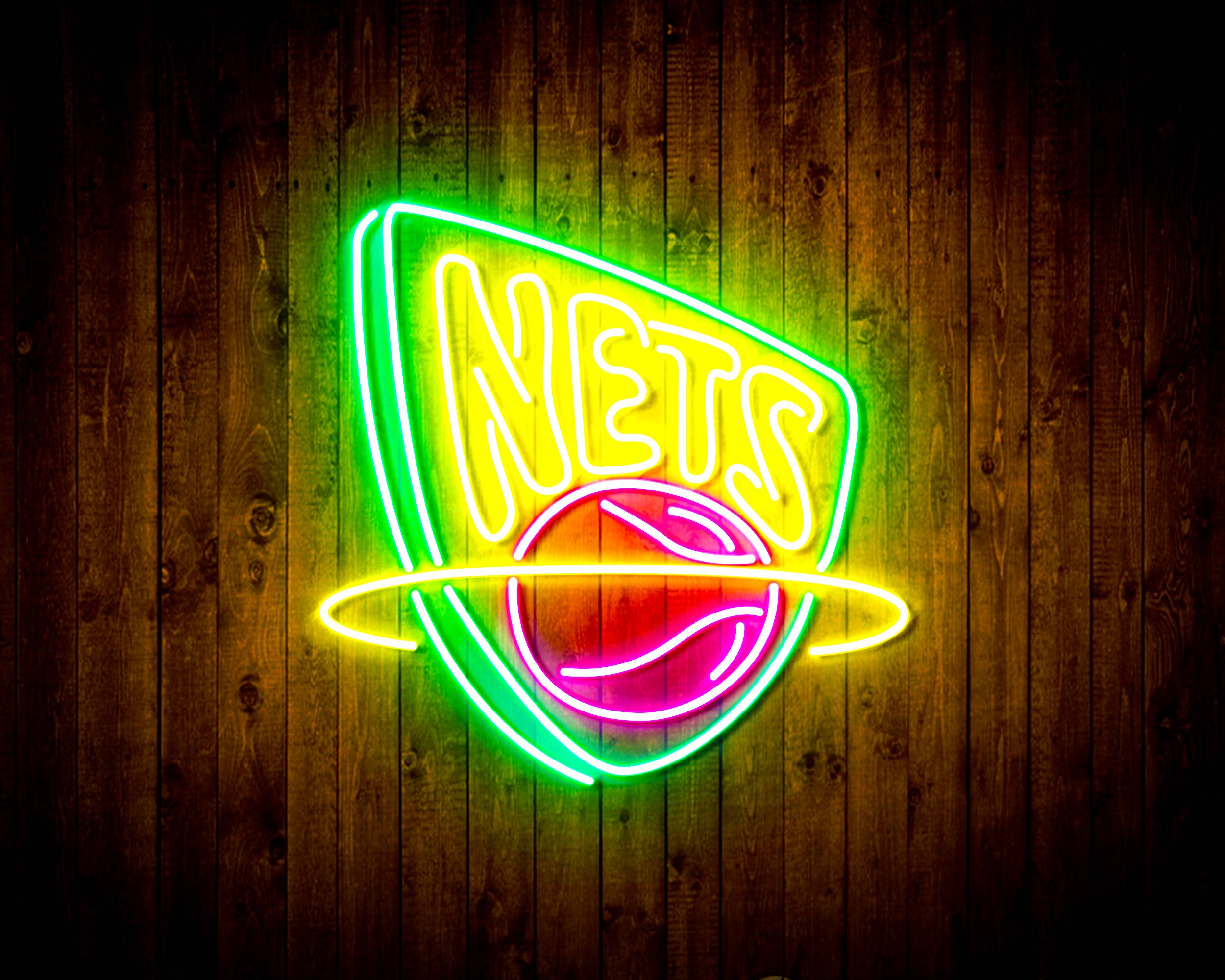 NBA Brooklyn Nets Bar Neon Flex LED Sign