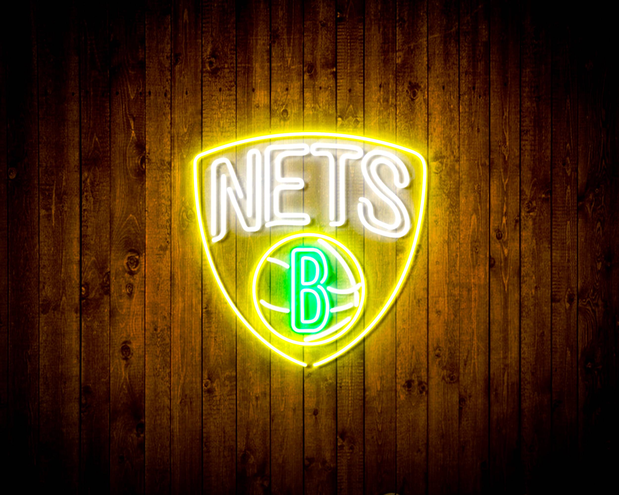 NBA Brooklyn Nets Bar Neon Flex LED Sign
