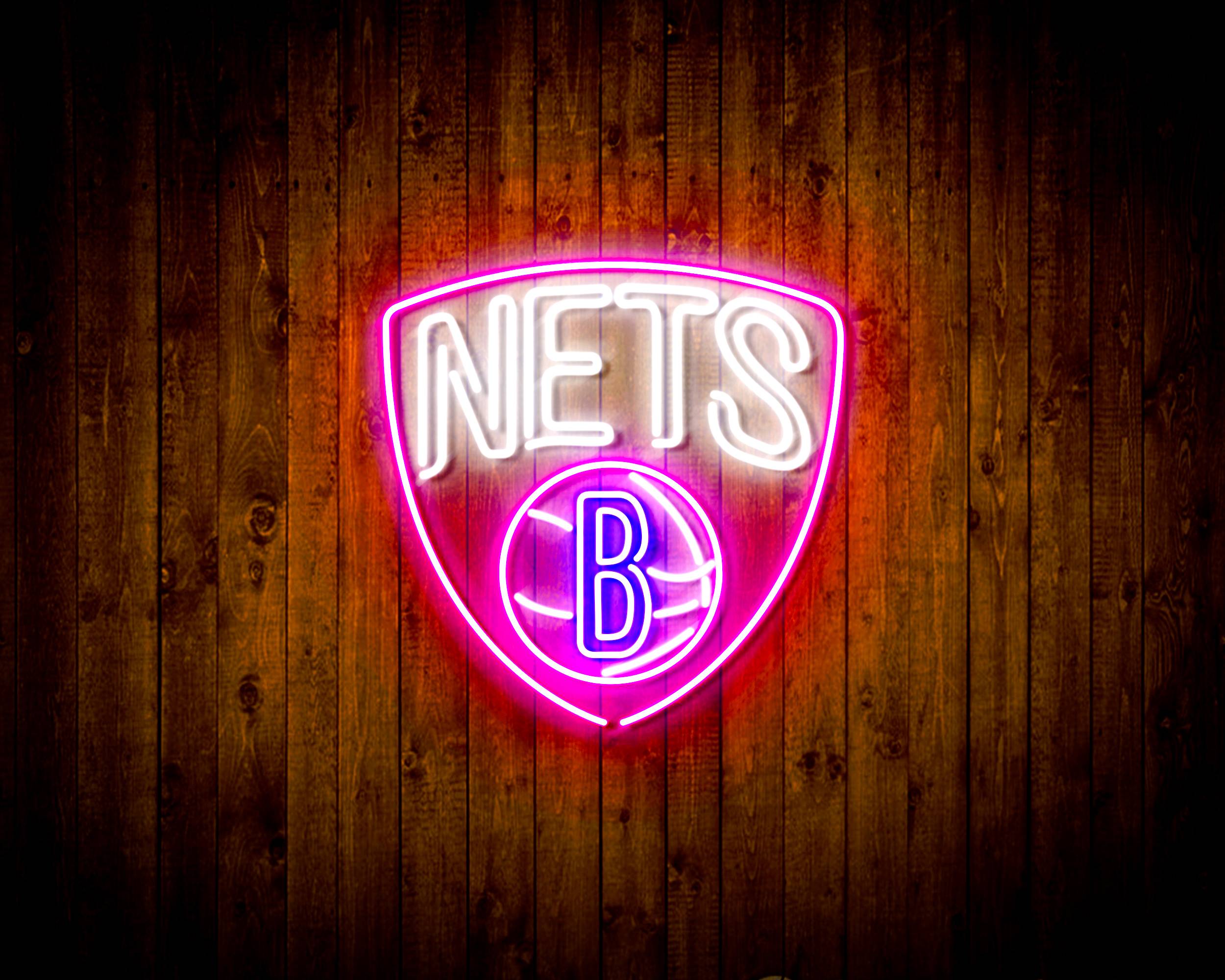 NBA New Jersey Nets Neon Sign : Sports Fan Billiard