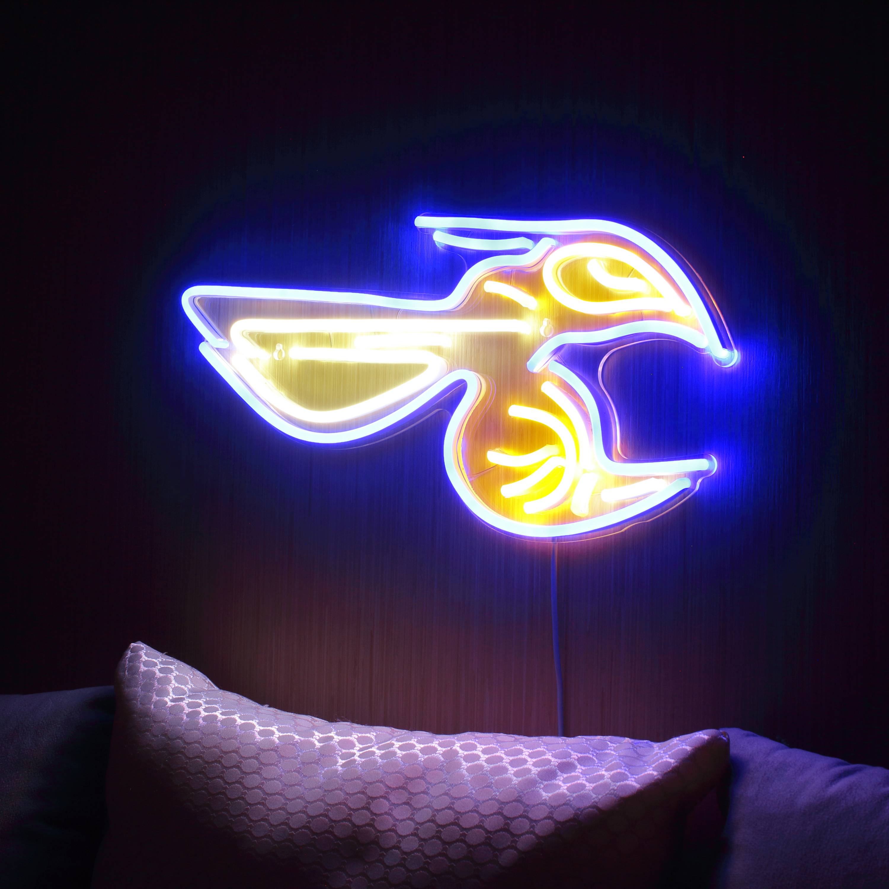 NBA Charlotte Hornets Large Flex Neon LED Sign
