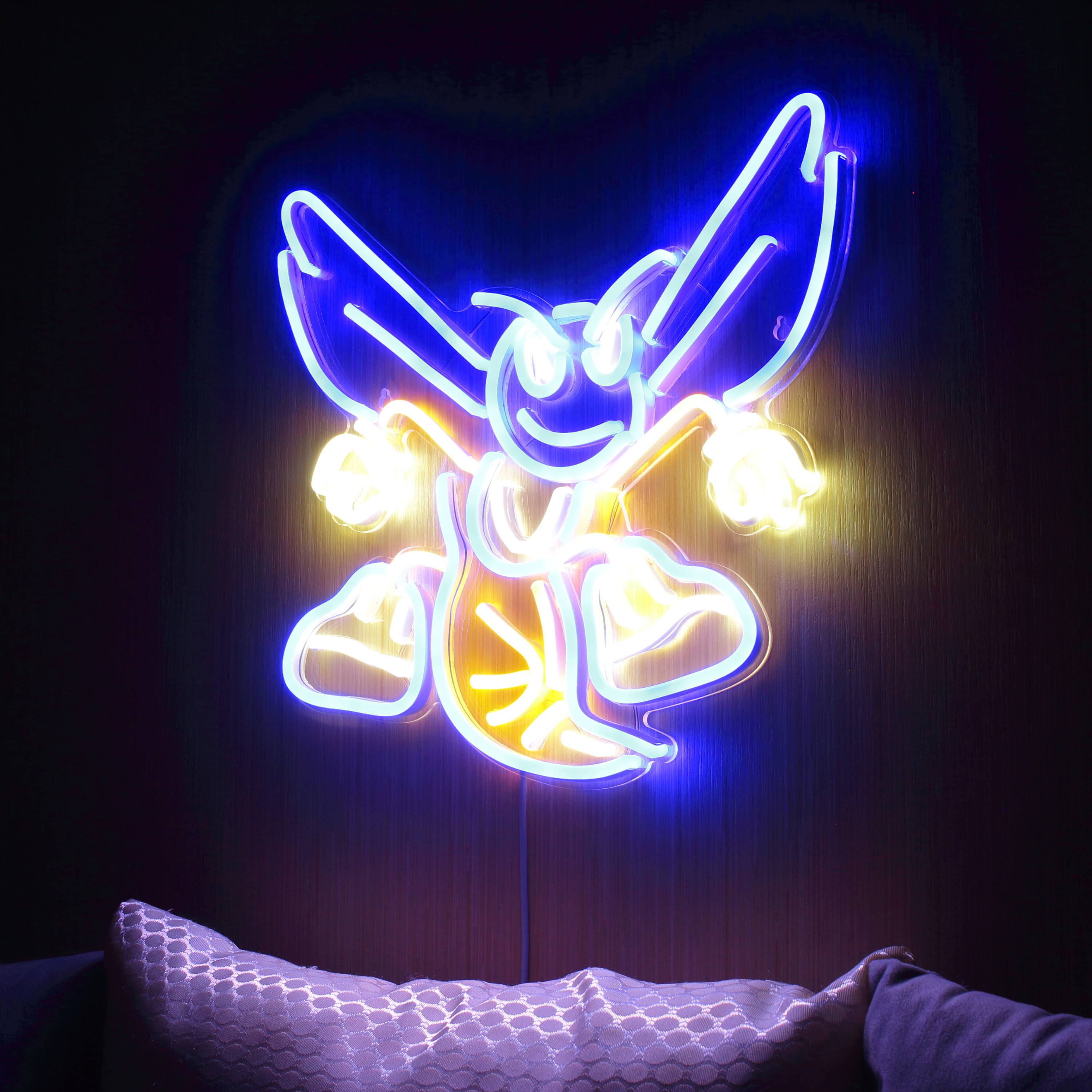 NBA Charlotte Hornets Large Flex Neon LED Sign