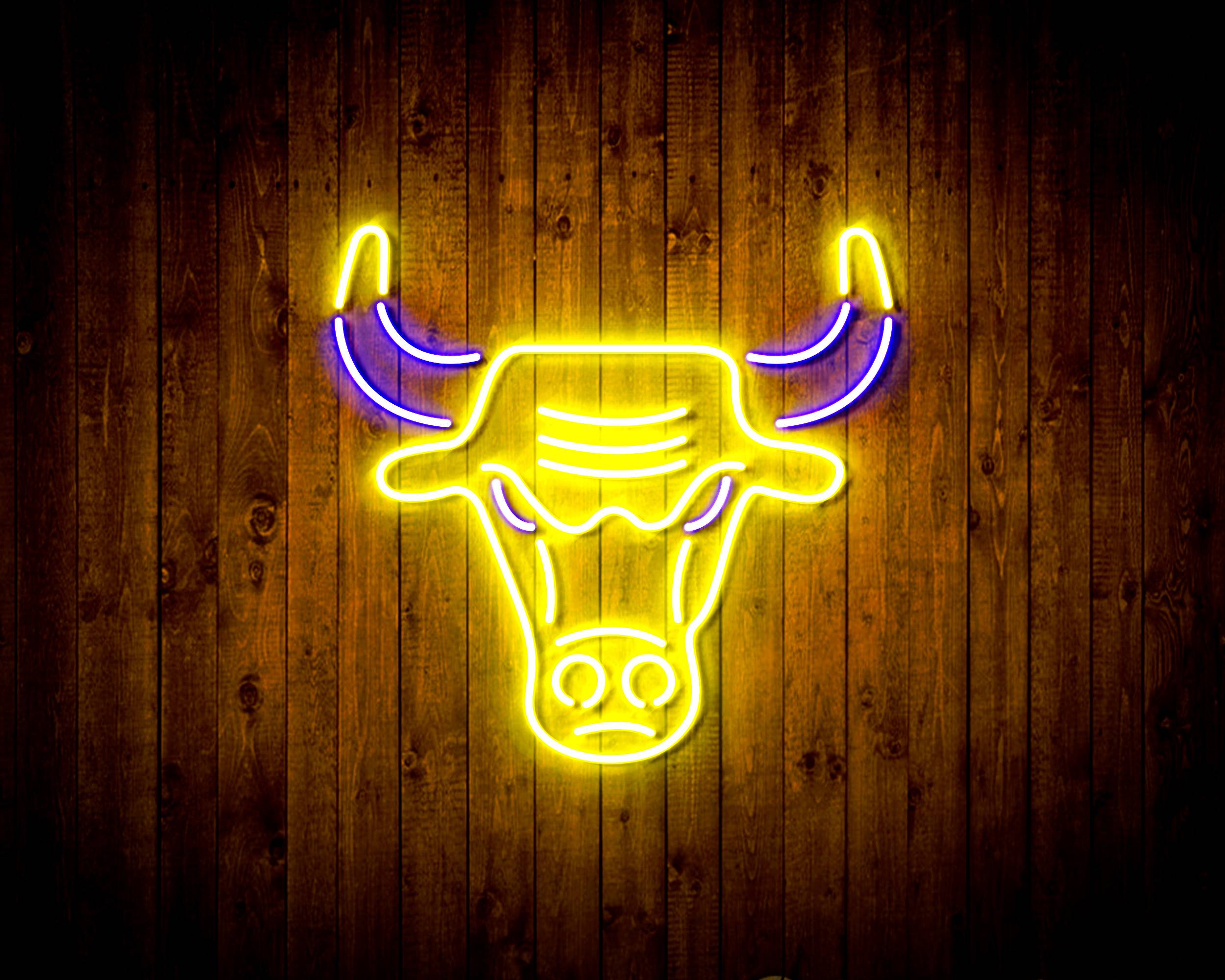 NBA Chicago Bulls Bar Neon Flex LED Sign