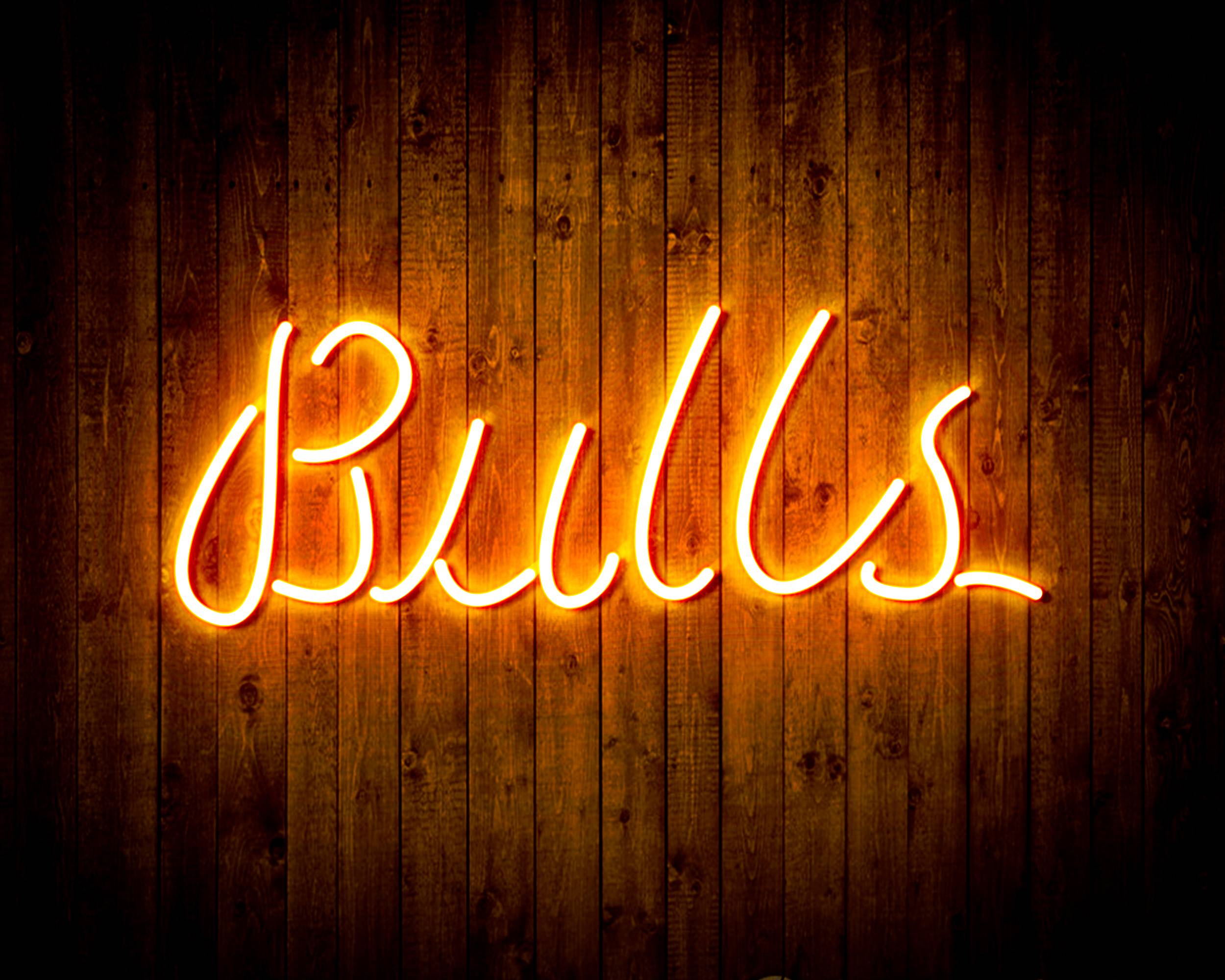 NBA Chicago Bulls Bar Neon Flex LED Sign