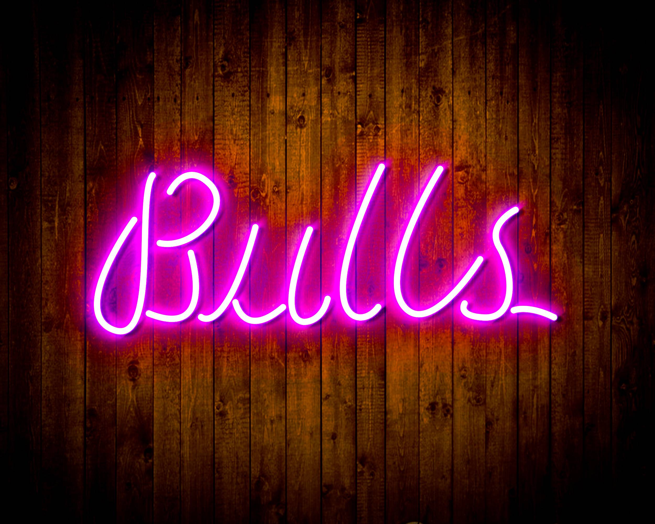 NBA Chicago Bulls Bar Neon Flex LED Sign