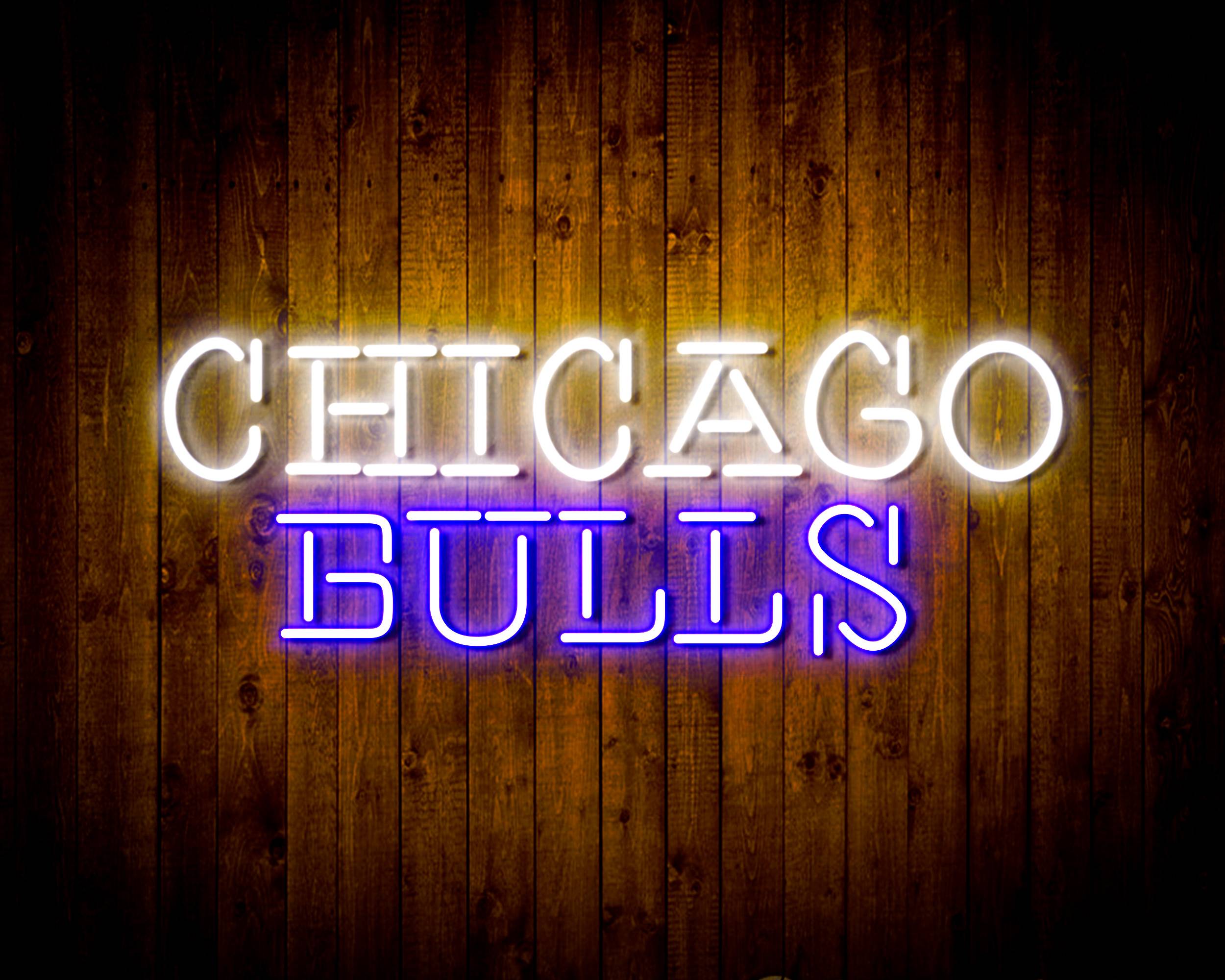 NBA Chicago Bulls Bar Neon Flex LED Sign