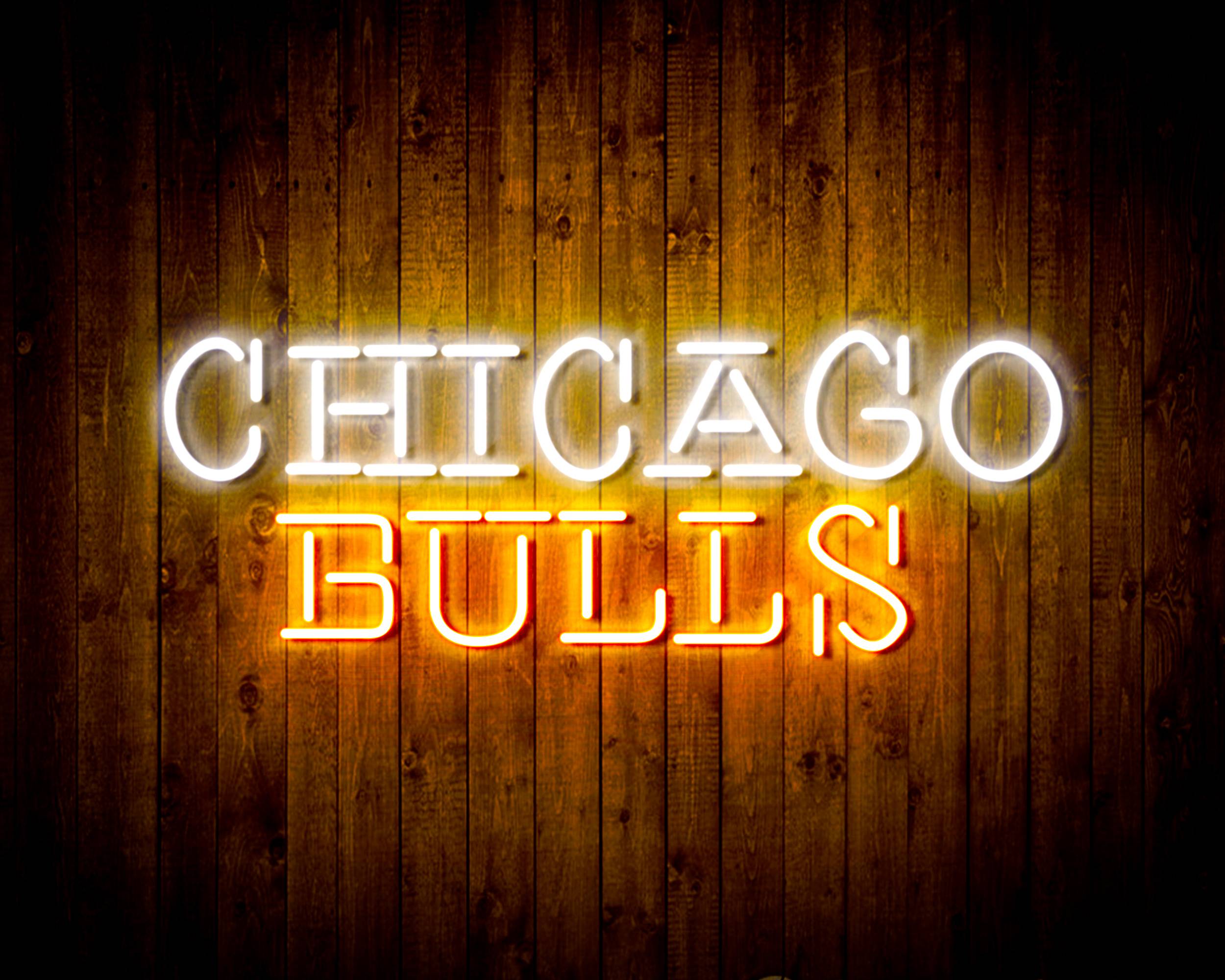 NBA Chicago Bulls Bar Neon Flex LED Sign