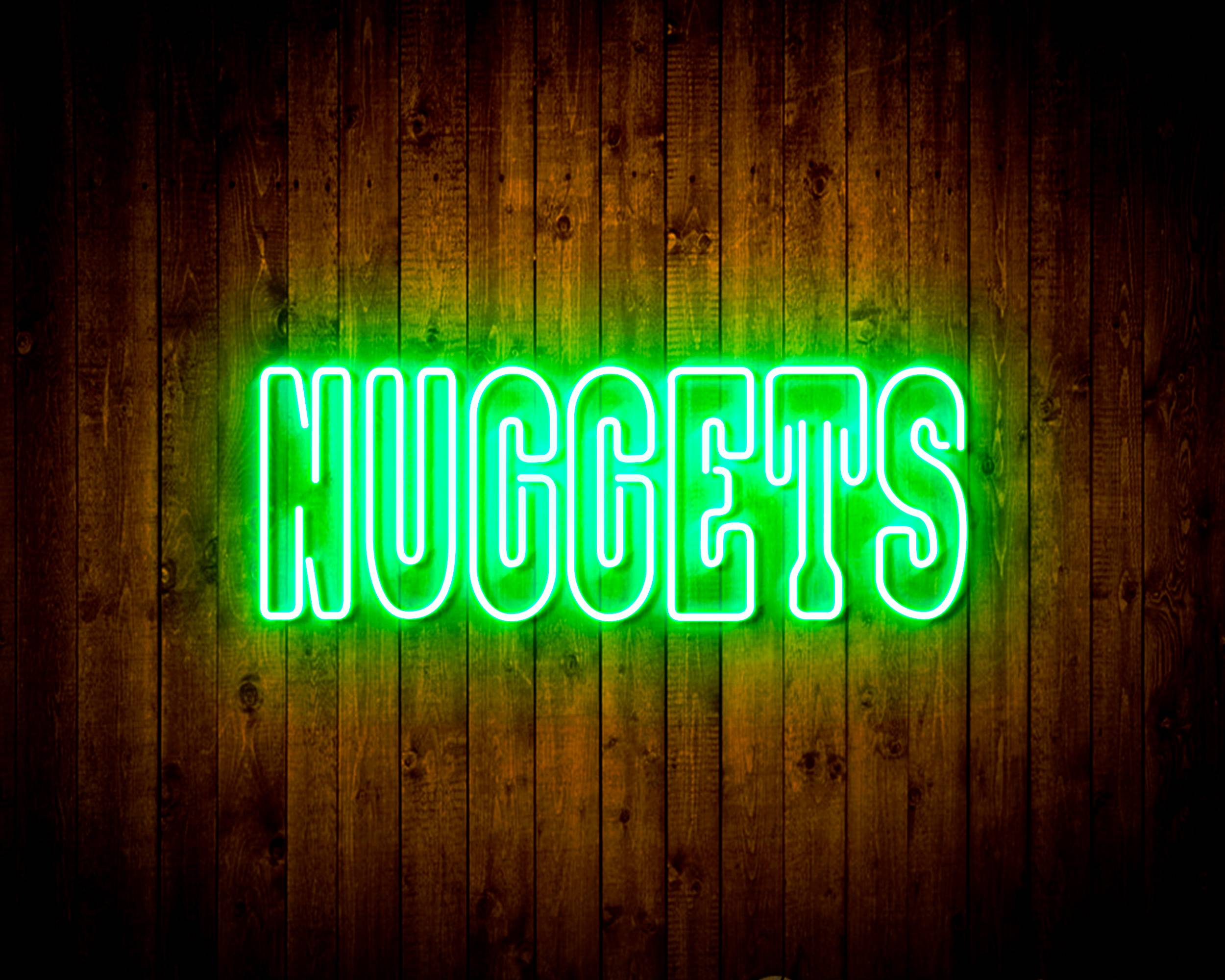 NBA Denver Nuggets Bar Neon Flex LED Sign