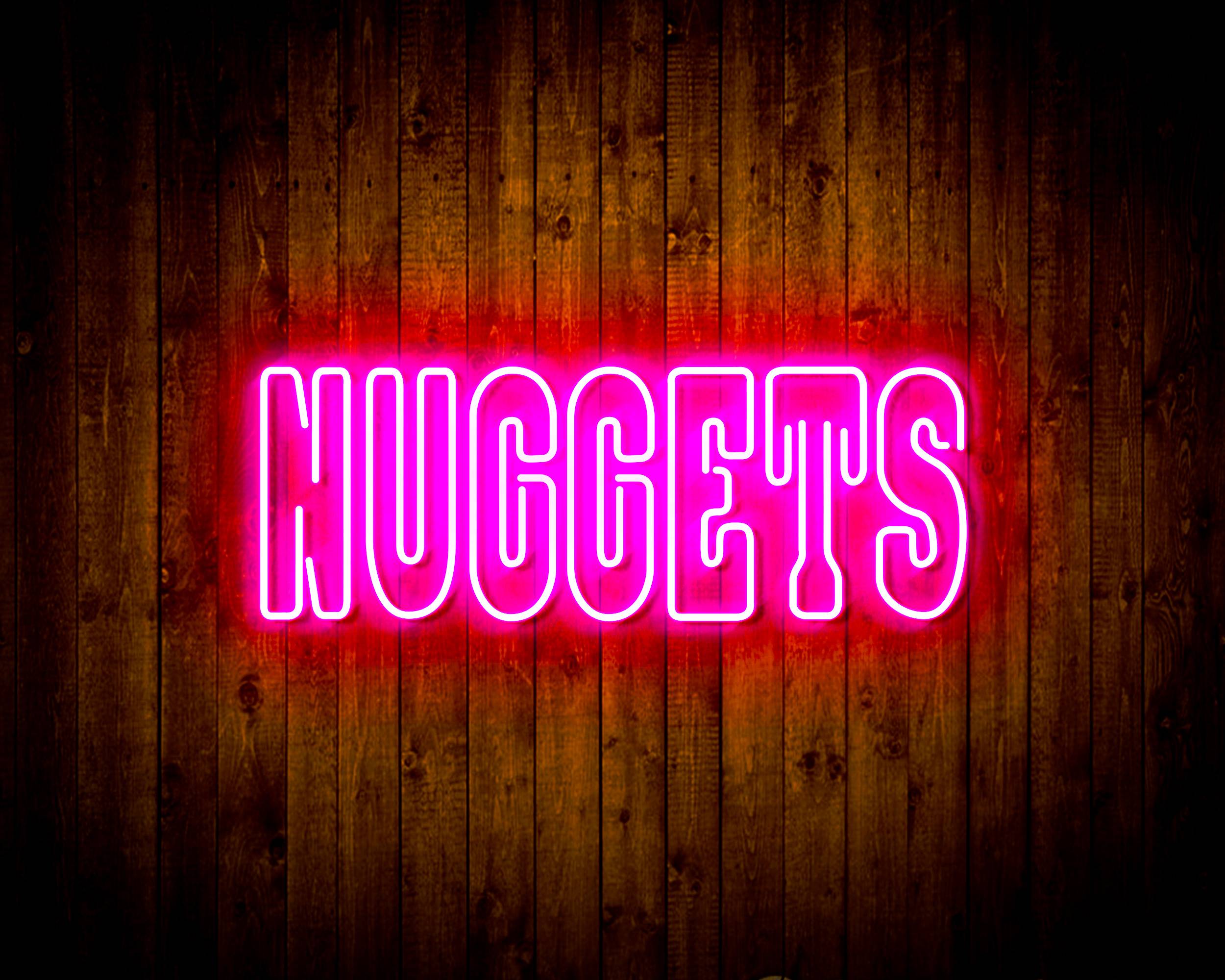 NBA Denver Nuggets Bar Neon Flex LED Sign