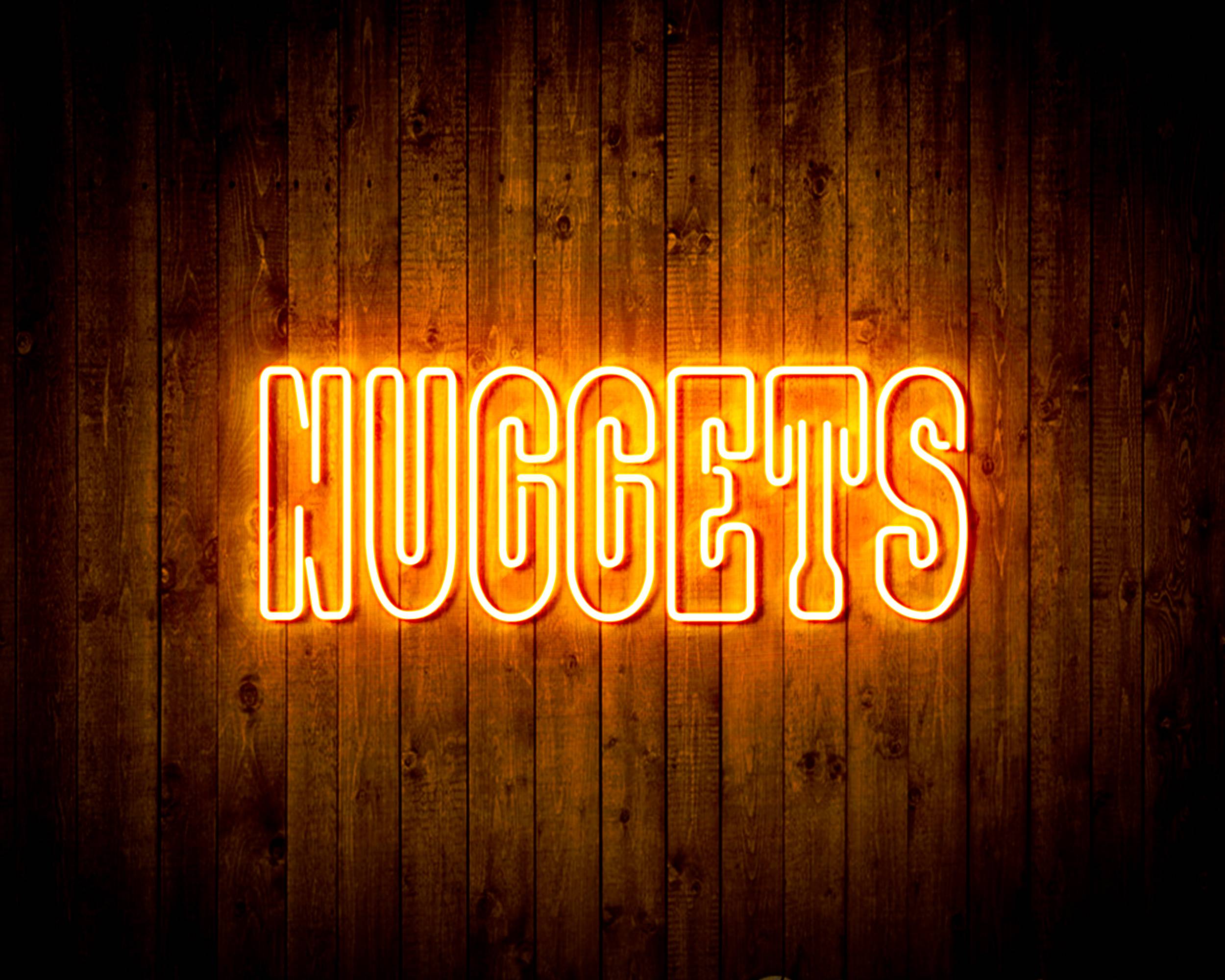 NBA Denver Nuggets Bar Neon Flex LED Sign