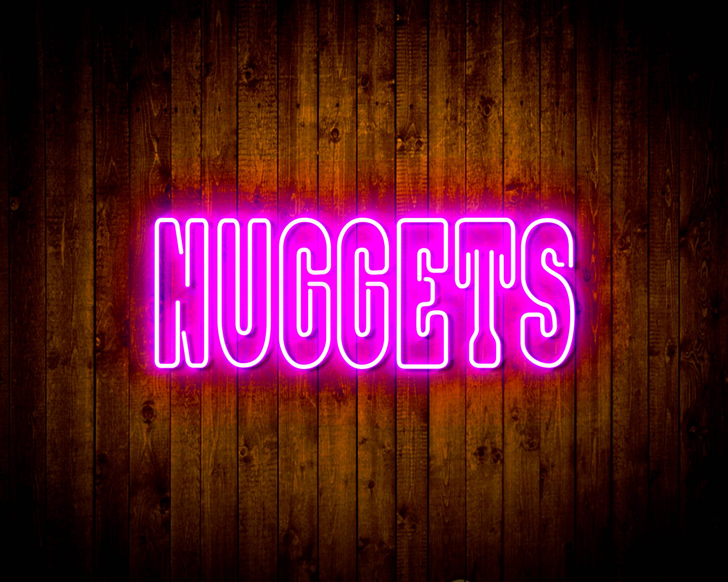 NBA Denver Nuggets Bar Neon Flex LED Sign