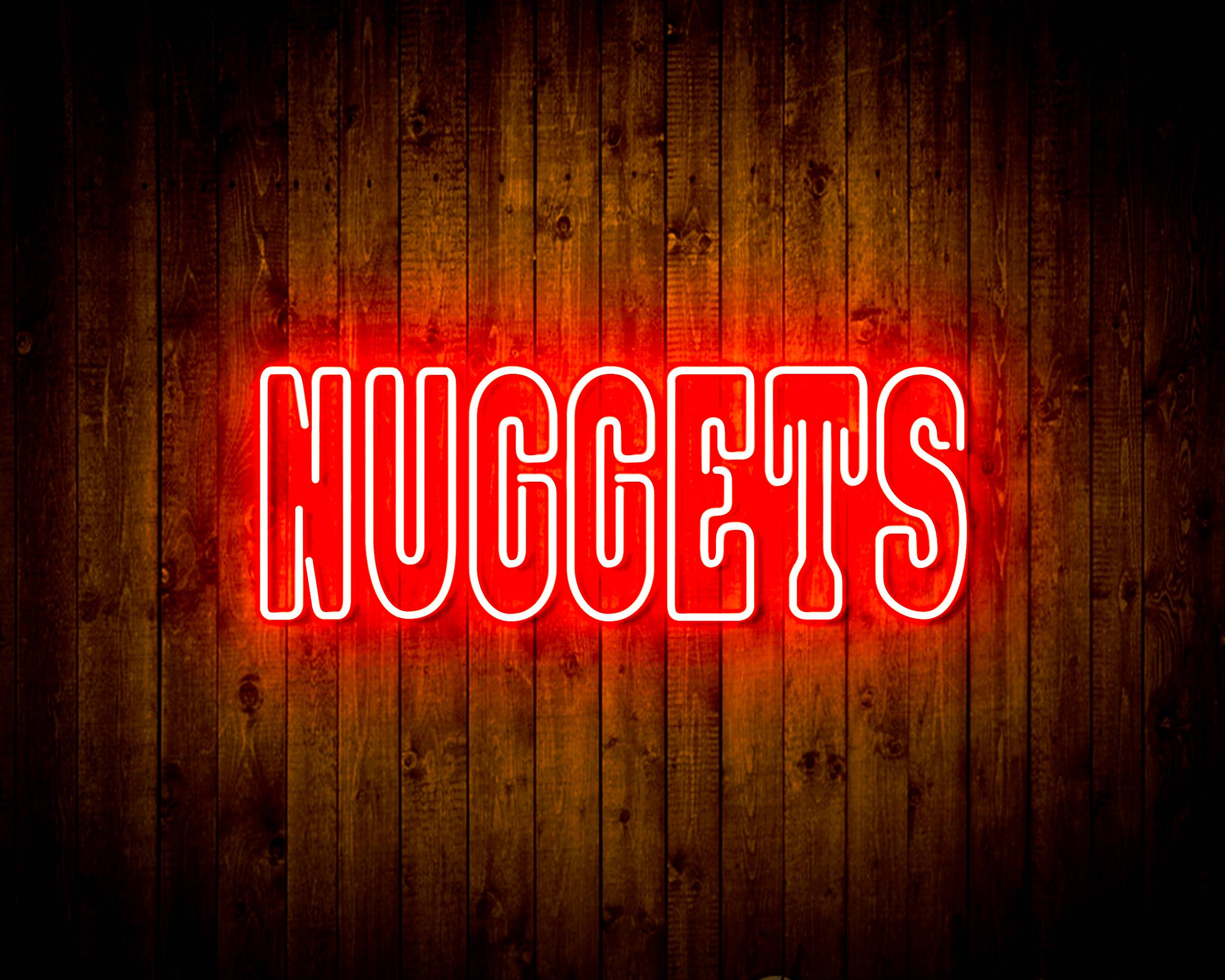 NBA Denver Nuggets Bar Neon Flex LED Sign