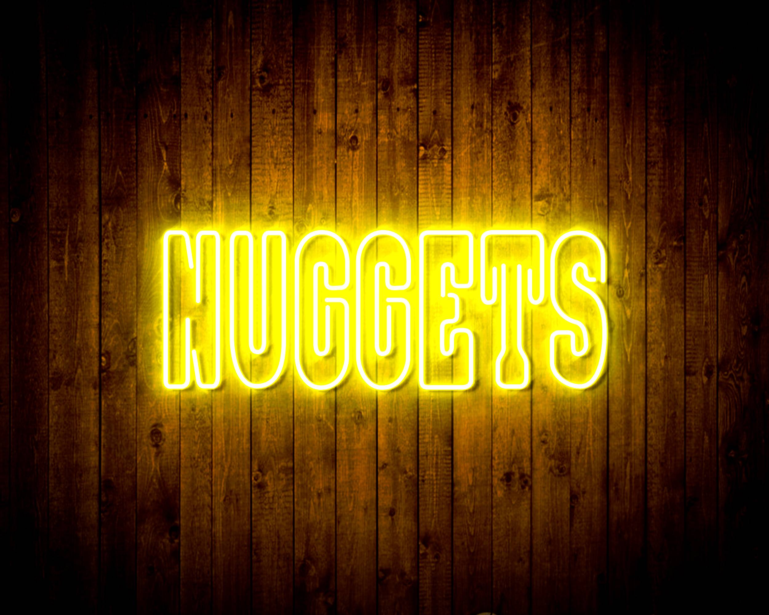 NBA Denver Nuggets Bar Neon Flex LED Sign