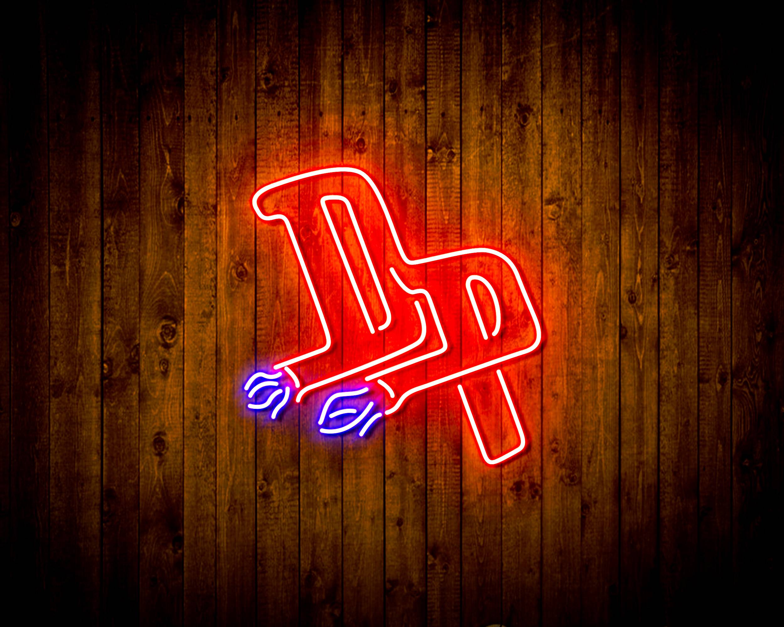 Detroit Pistons Bar Neon Flex LED Sign