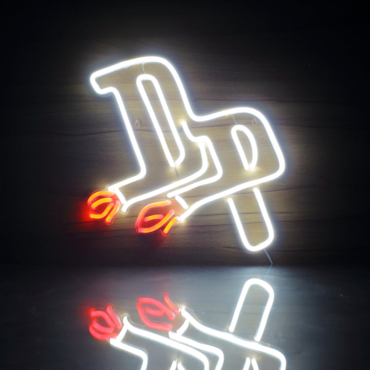 Detroit Pistons Handmade Neon Flex LED Sign
