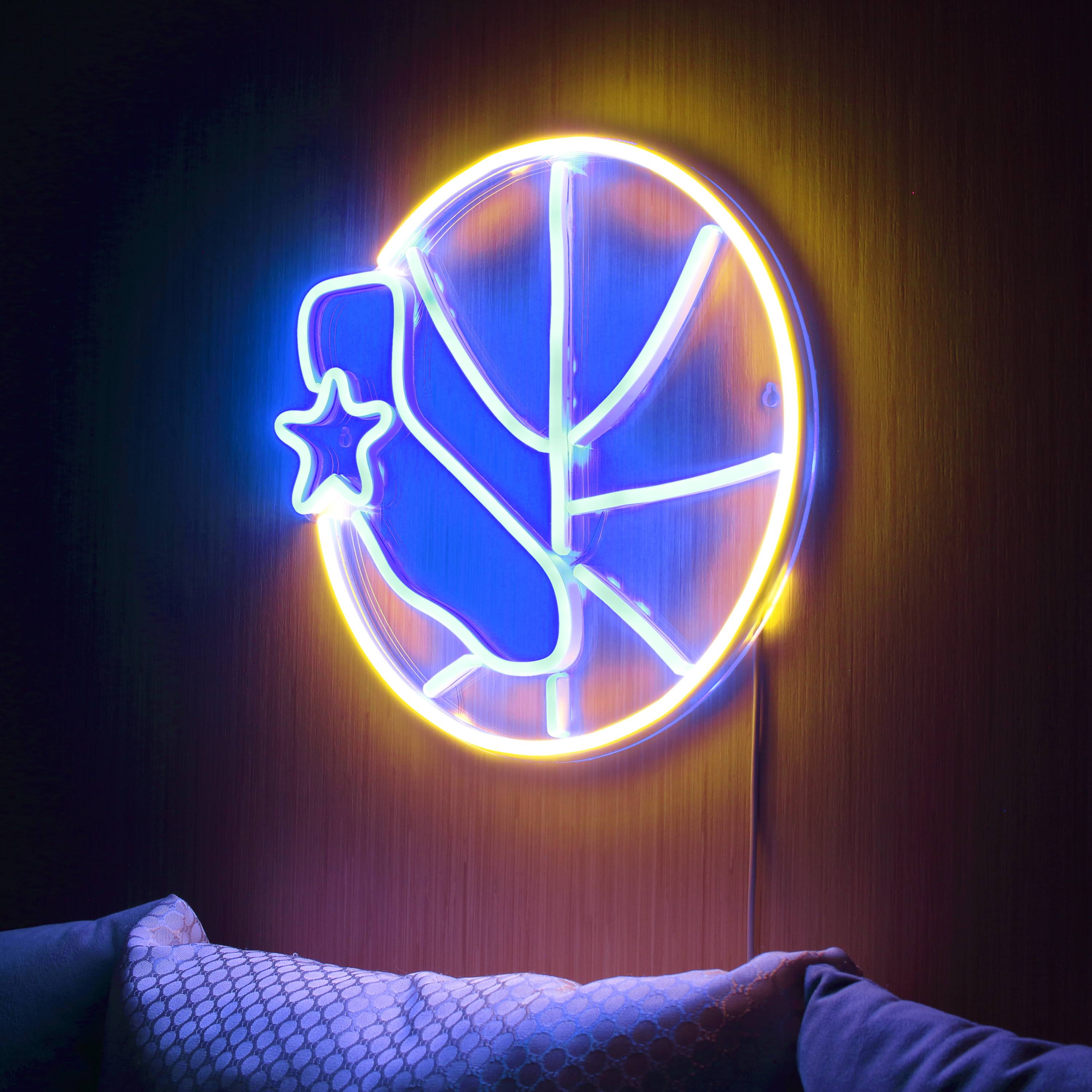 NBA Golden State Warriors Large Flex Neon LED Sign