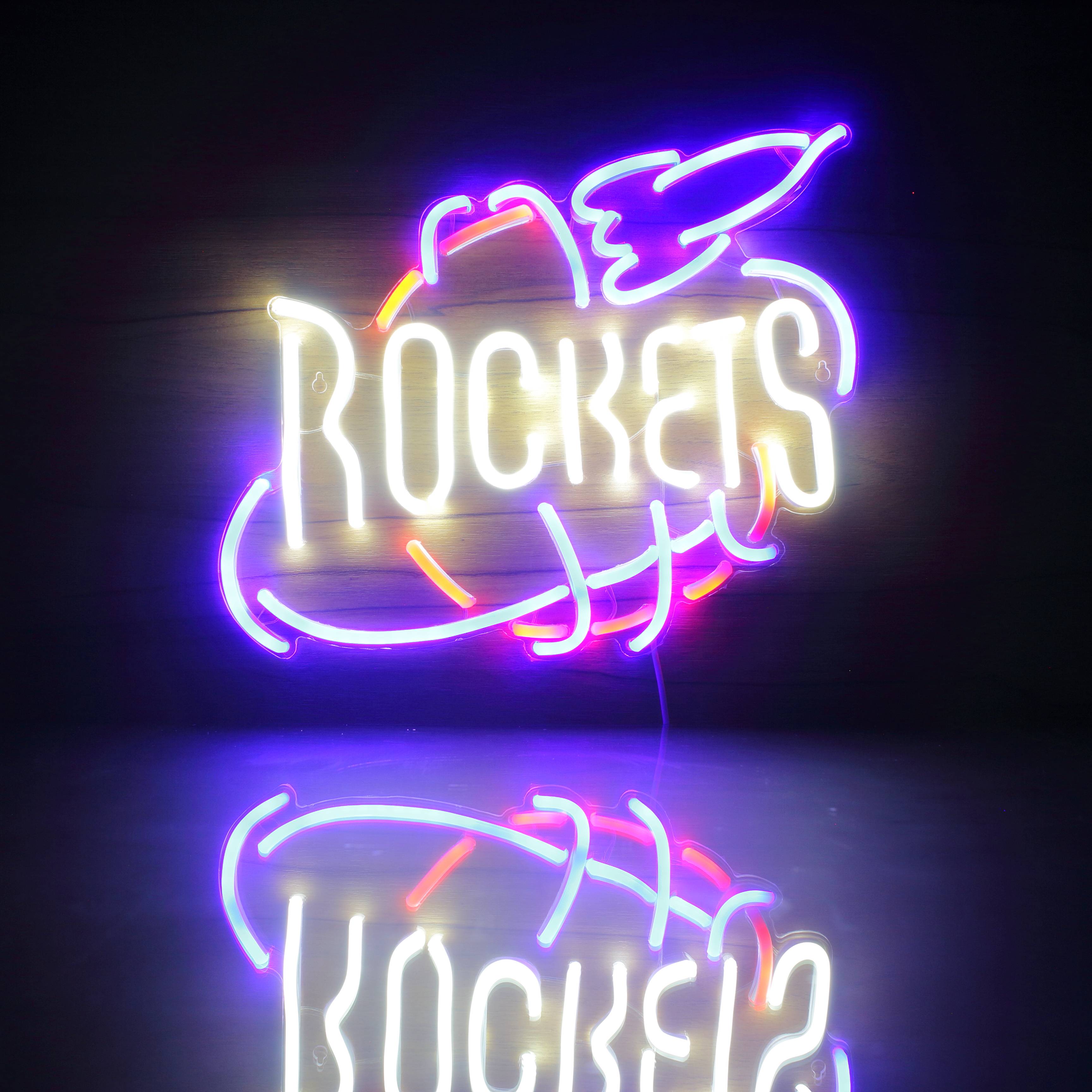 NBA Houston Rockets Bar Neon Flex LED Sign