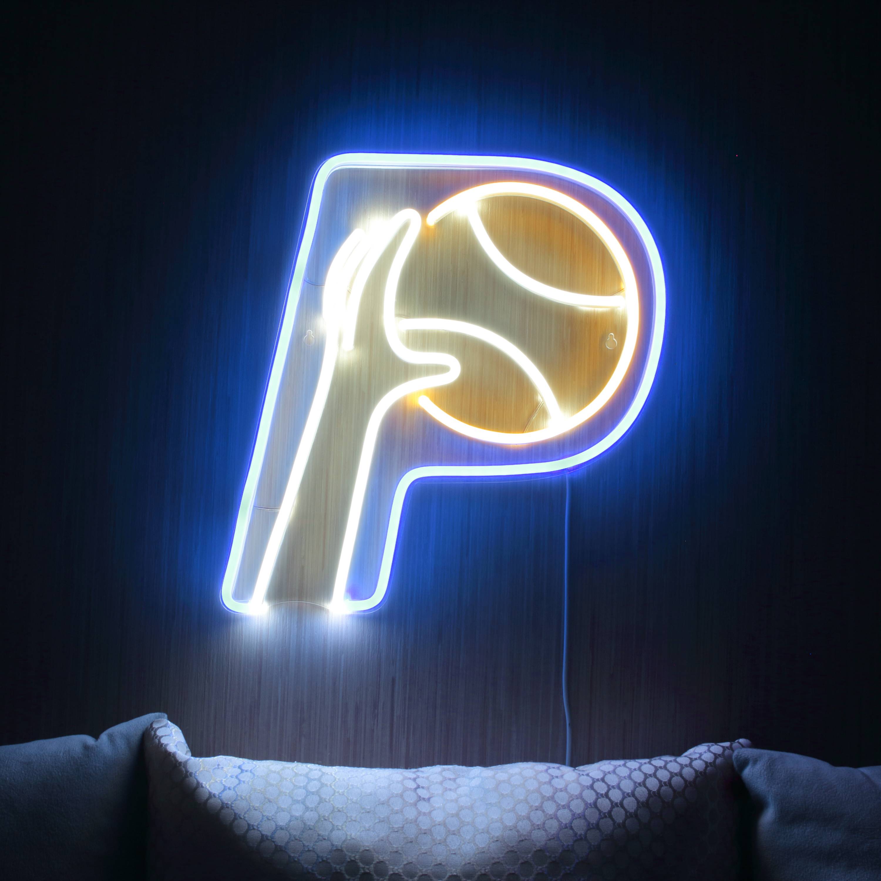 NBA Indiana Pacers Large Flex Neon LED Sign