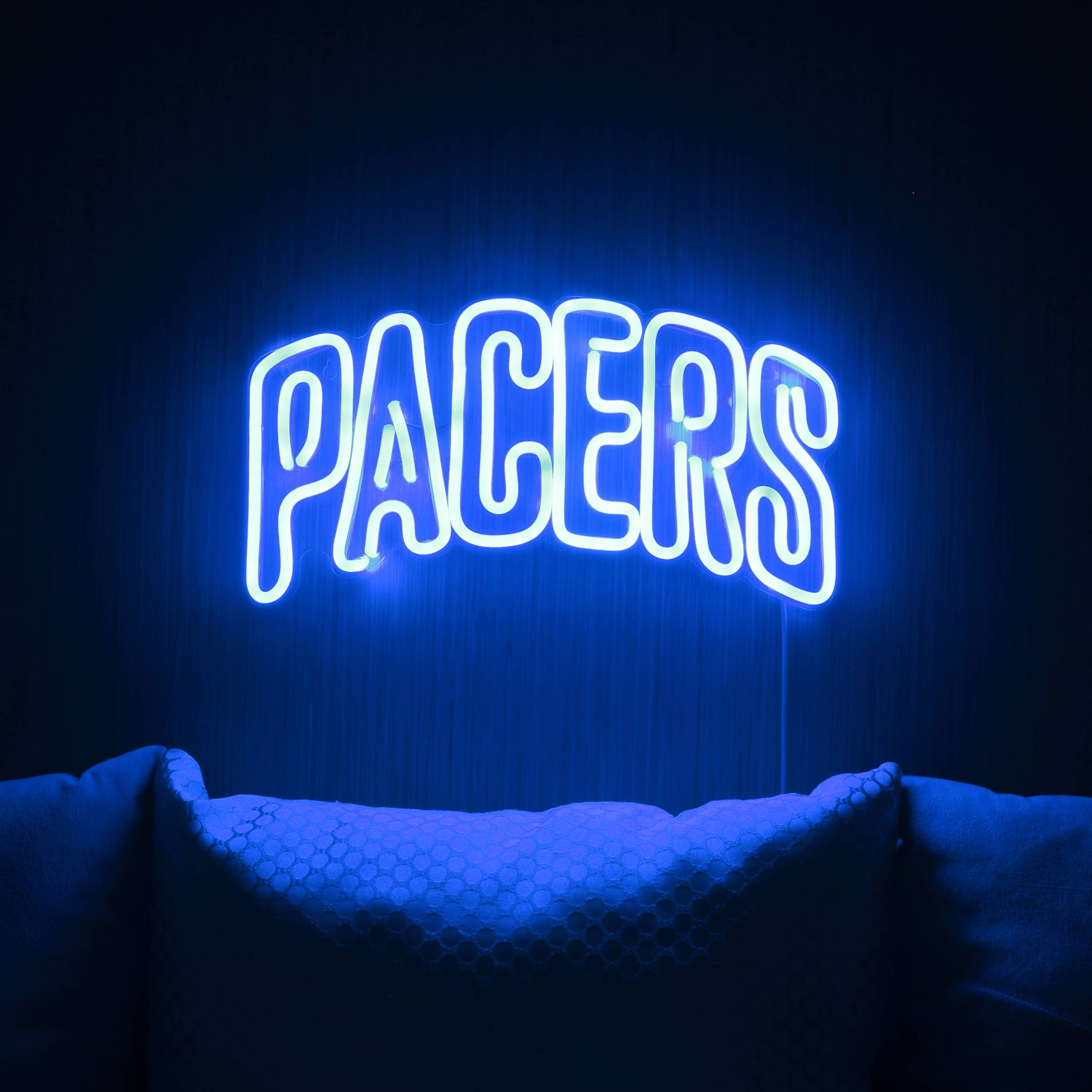 NBA Indiana Pacers Large Flex Neon LED Sign