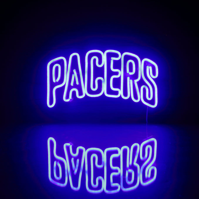 Indiana Pacers Logo 3 Handmade Neon Flex LED Sign