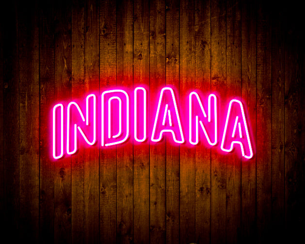 Indiana Pacers Handmade Neon Flex LED Sign