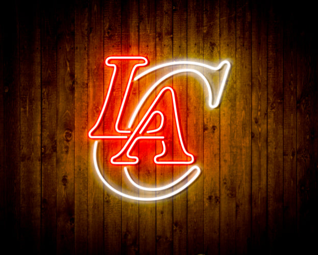 Los Angeles Clippers Logo 1 Handmade Neon Flex LED Sign