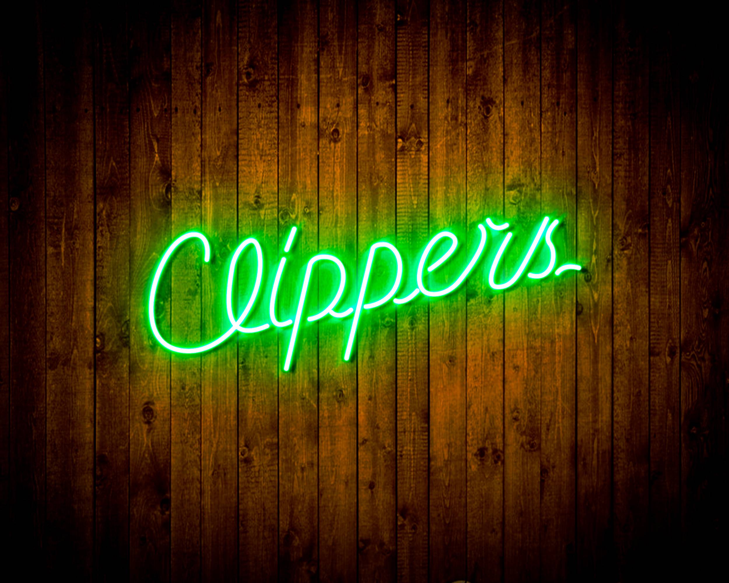 Los Angeles Clippers Bar Neon Flex LED Sign