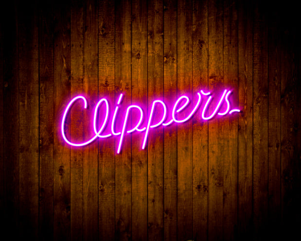 Los Angeles Clippers Handmade Neon Flex LED Sign