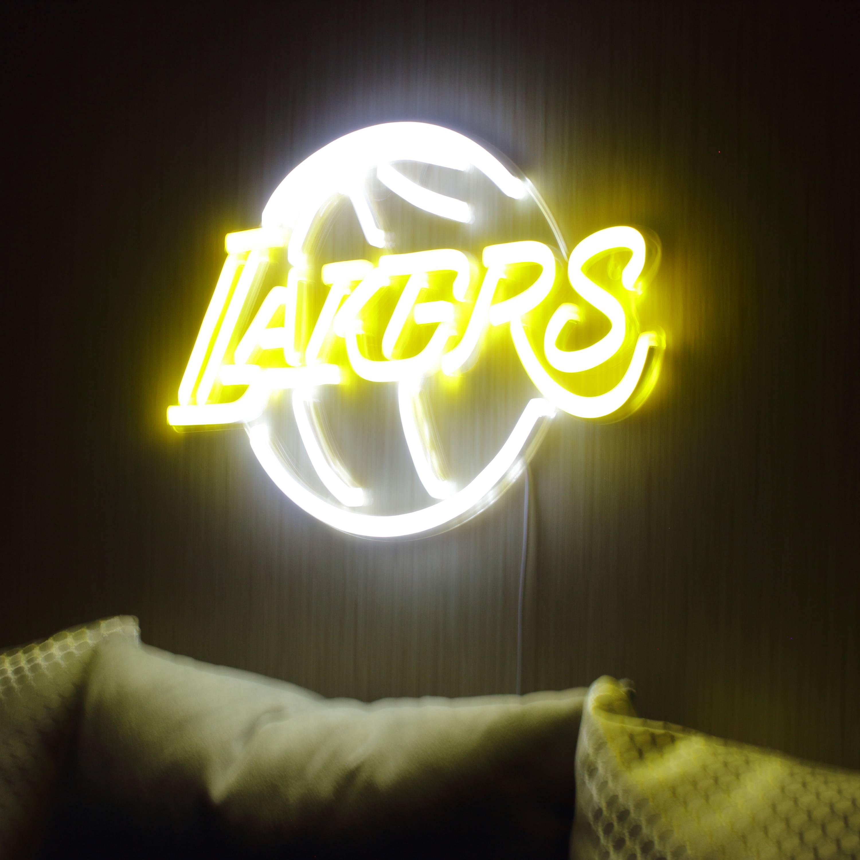 NBA Los Angeles Lakers Large Flex Neon LED Sign
