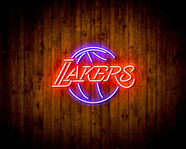 Los Angeles Lakers Logo Handmade Neon Flex LED Sign