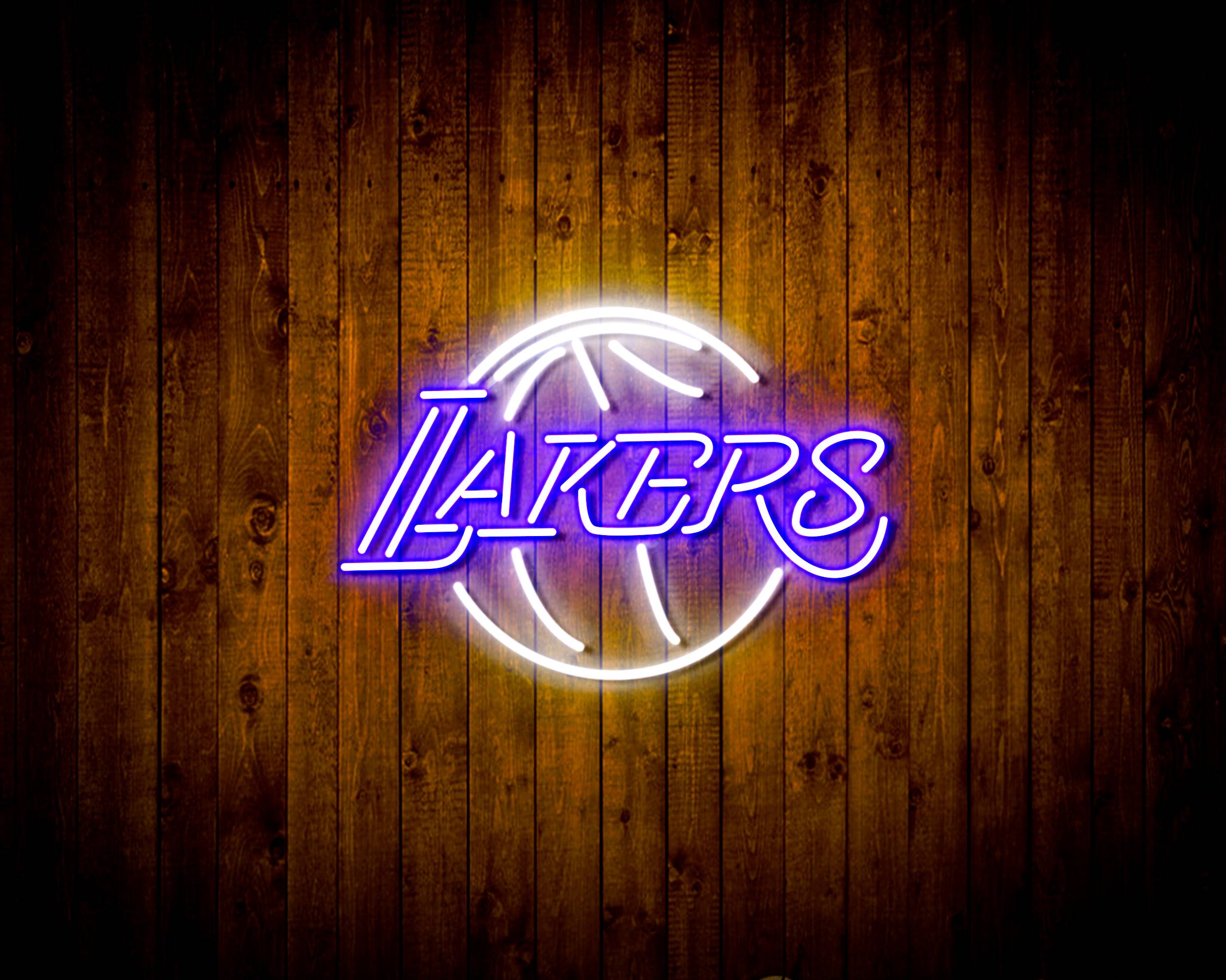 Los Angeles Lakers Bar Neon Flex LED Sign