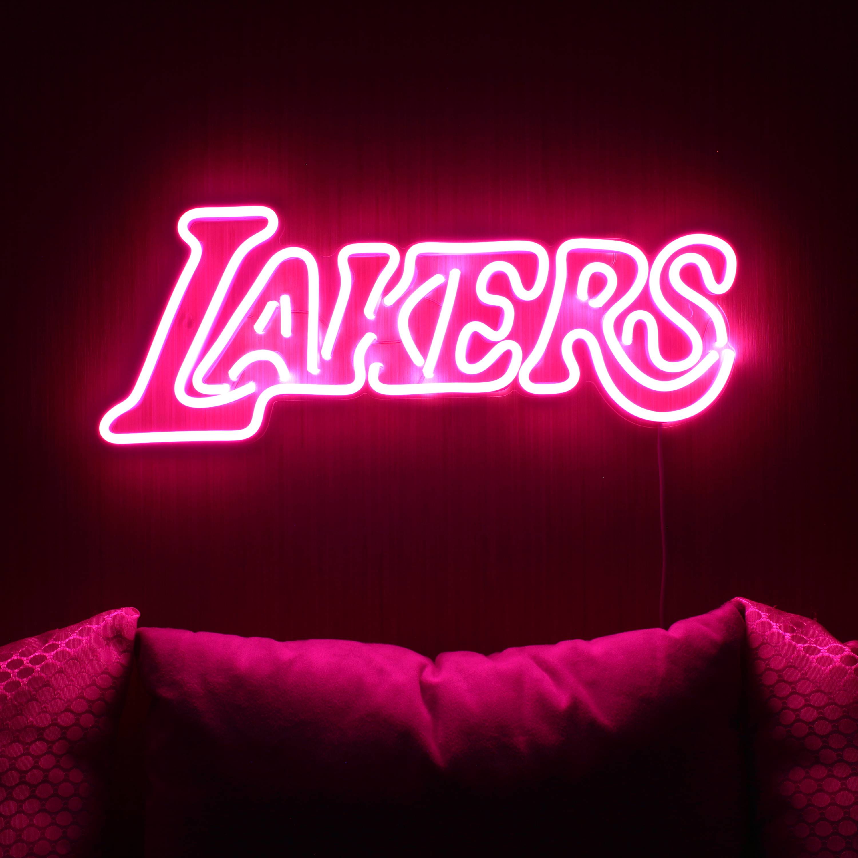 NBA Los Angeles Lakers Large Flex Neon LED Sign