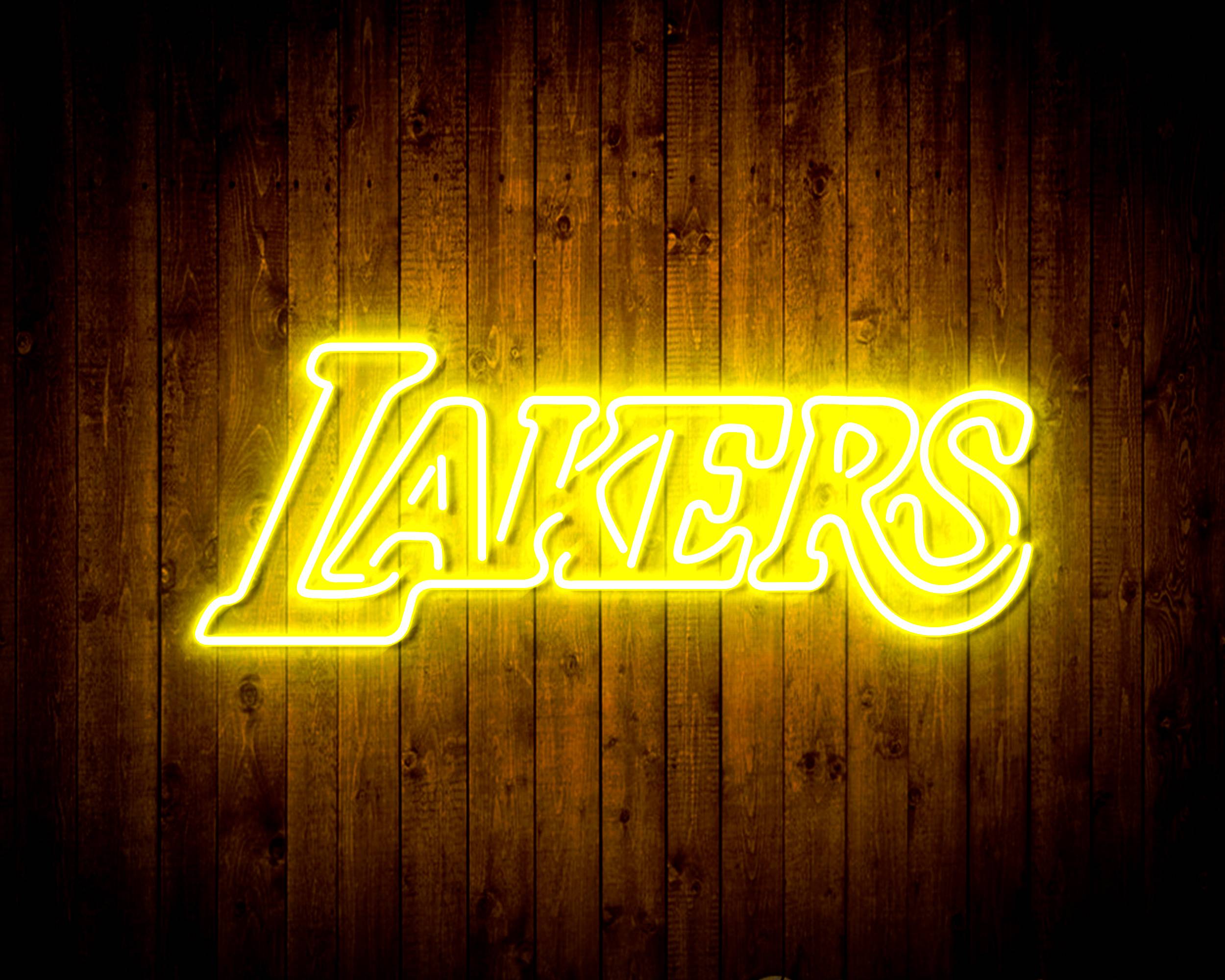 Los Angeles Lakers Bar Neon Flex LED Sign