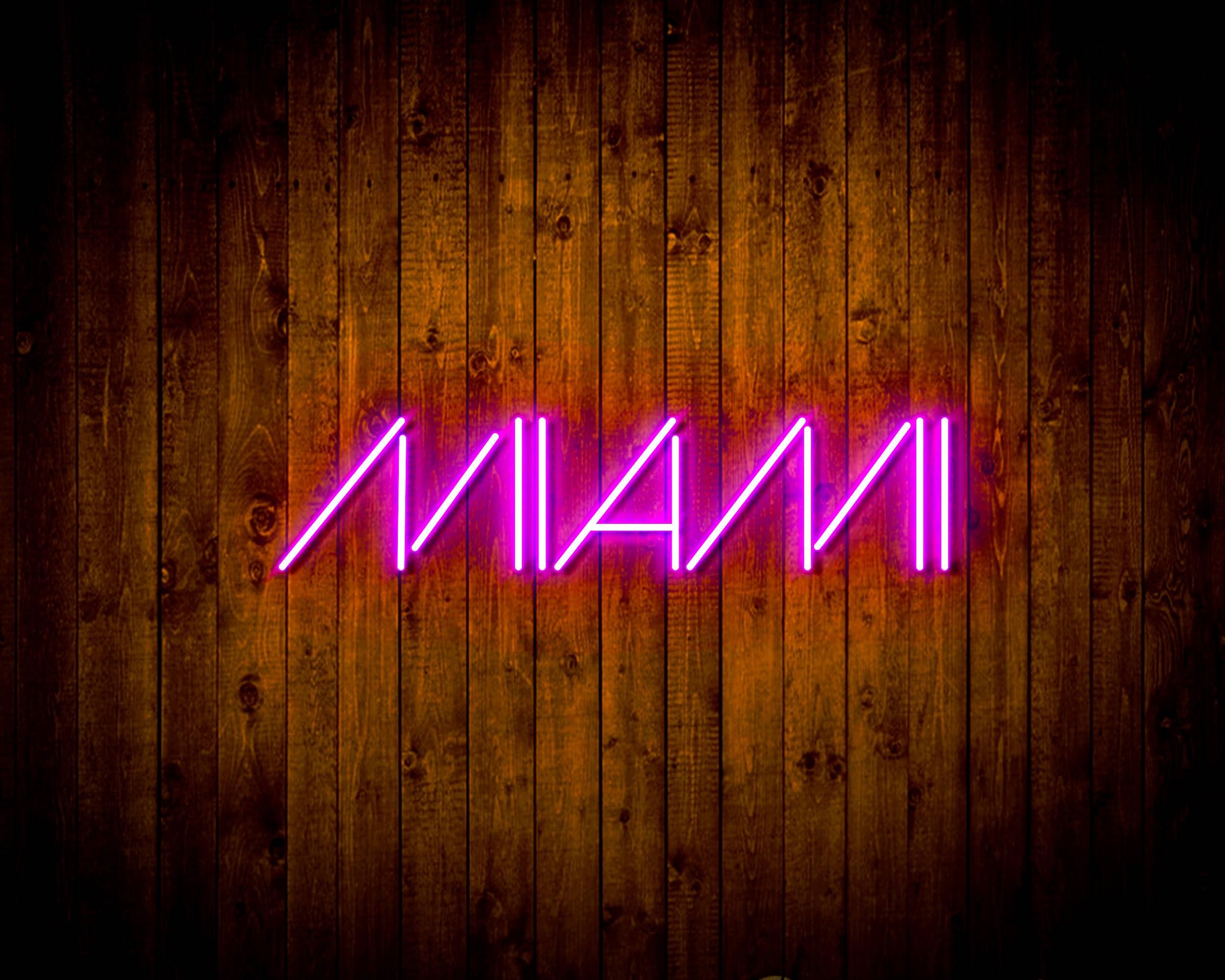 NBA Miami Heat Bar Neon Flex LED Sign
