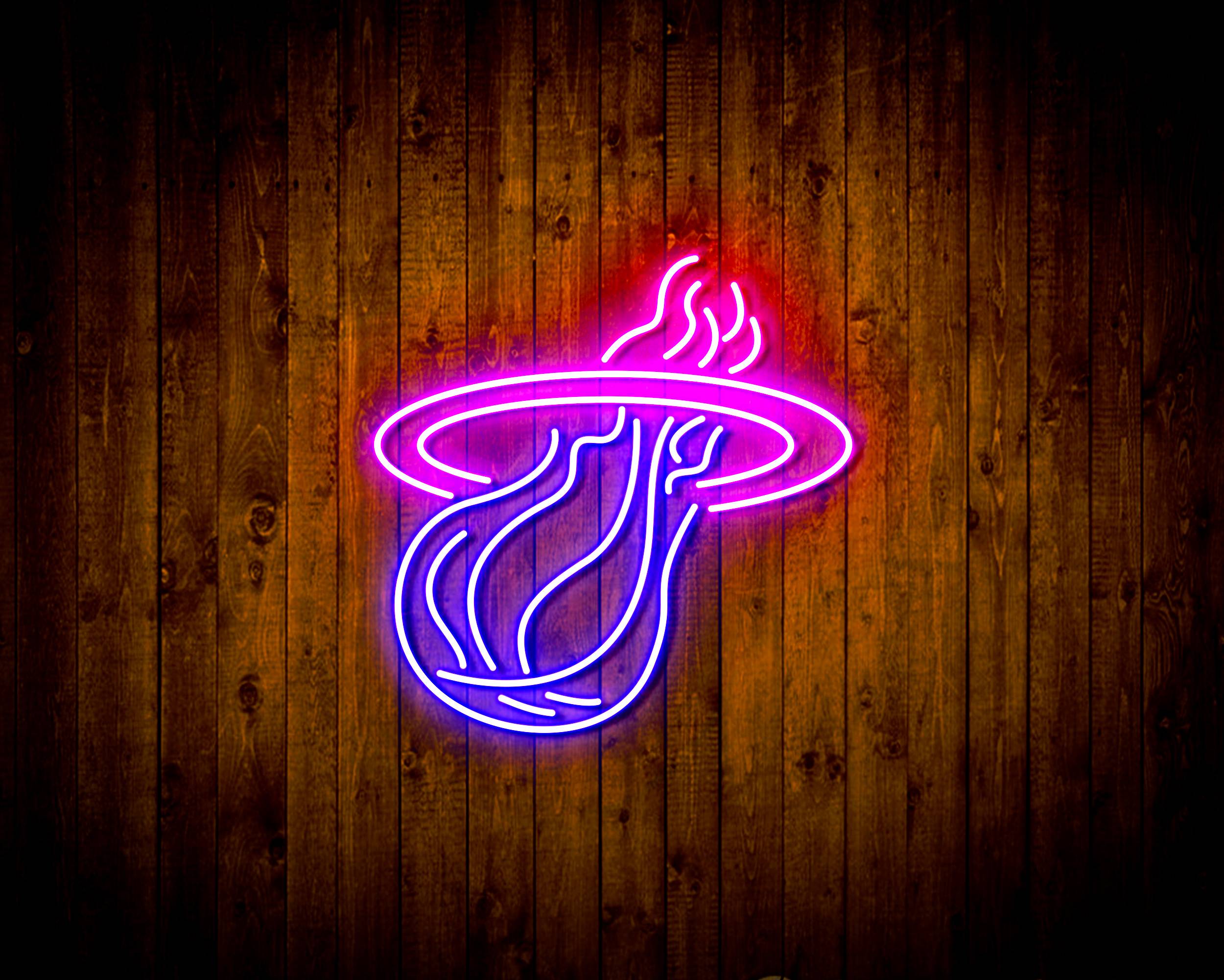 Miami Heat Bar Neon Flex LED Sign