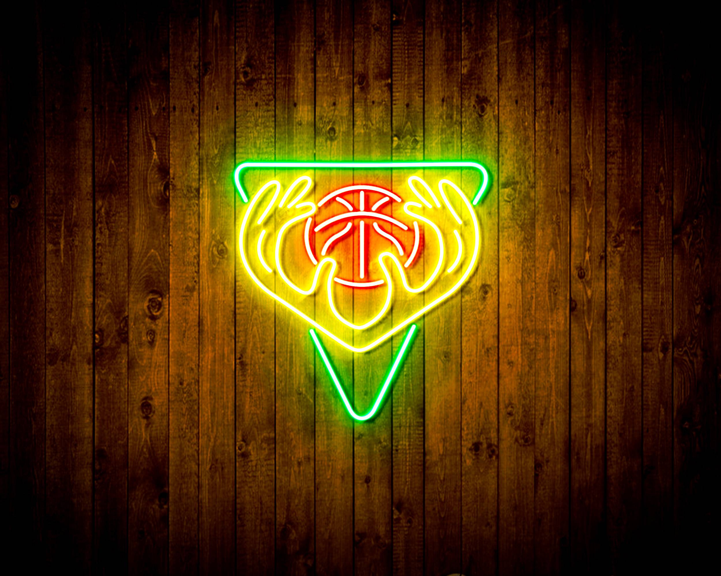 NBA Milwaukee Bucks Logo Bar Neon Flex LED Sign