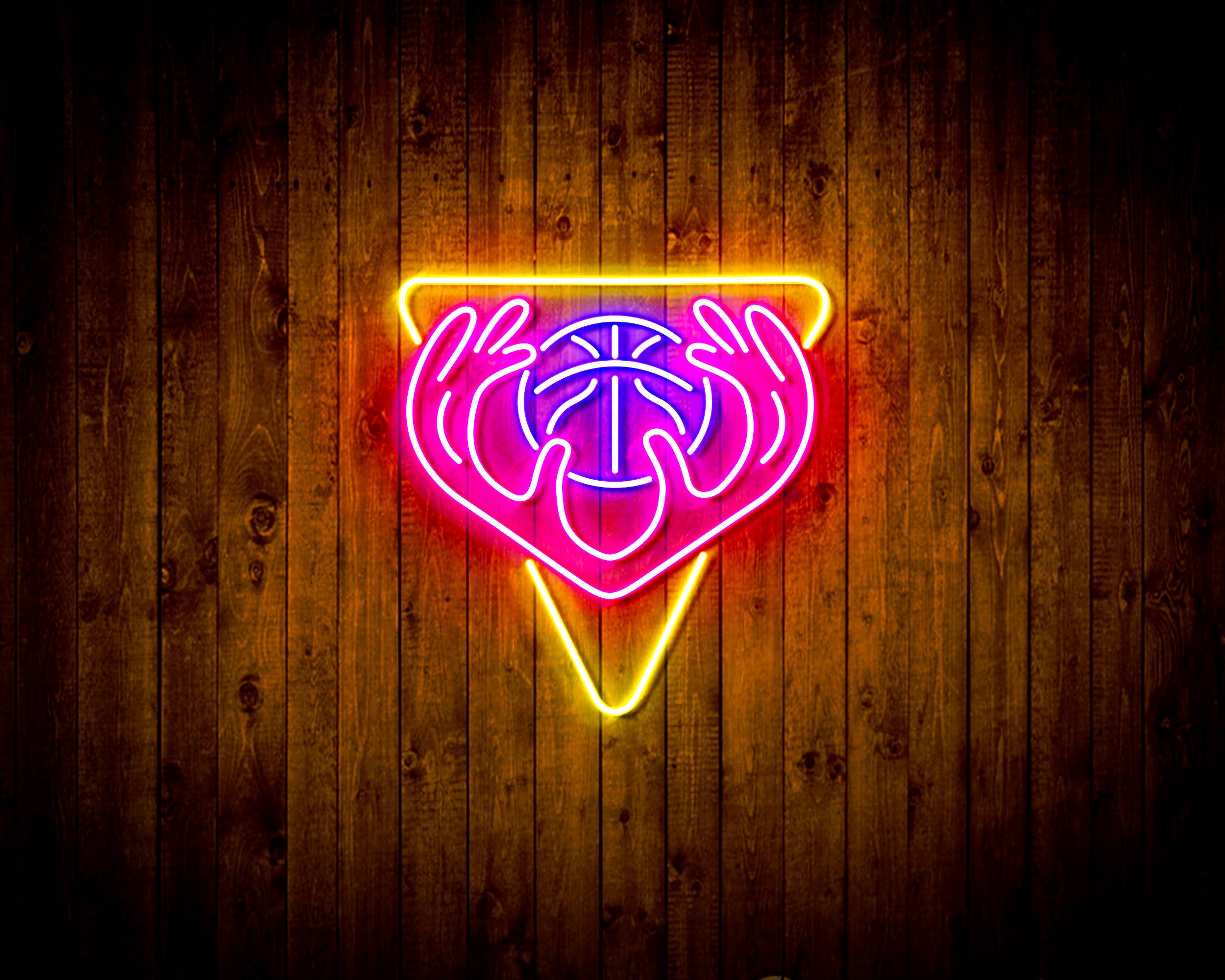 NBA Milwaukee Bucks Logo Bar Neon Flex LED Sign