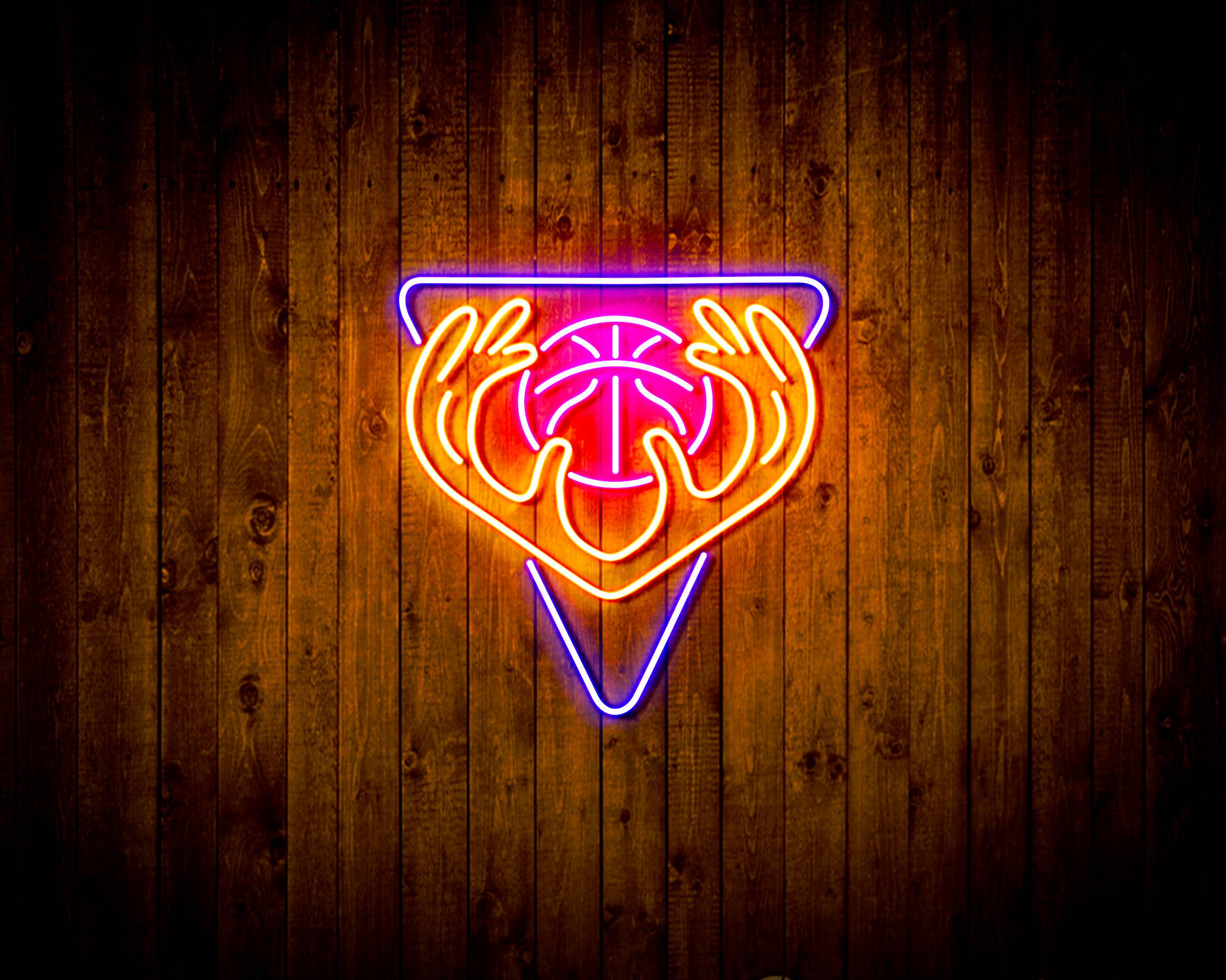 NBA Milwaukee Bucks Logo Bar Neon Flex LED Sign